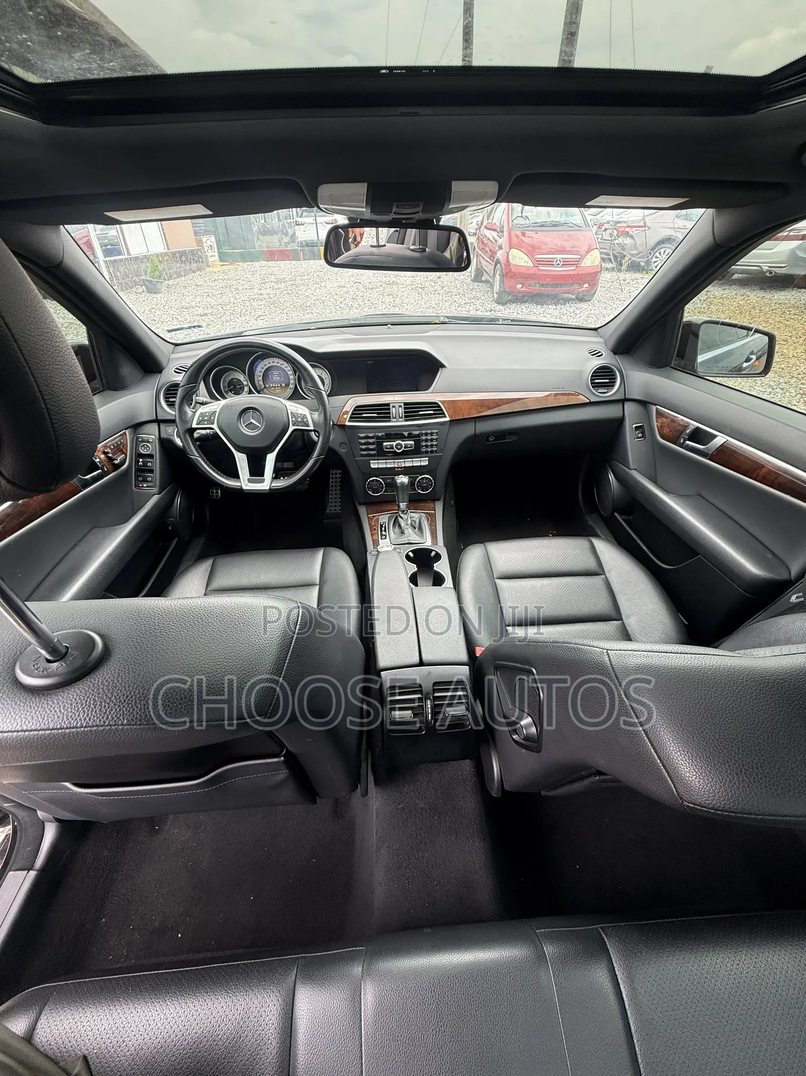 Mercedes-Benz C300 Sport 4Matic Sedan AWD (3.0L 6cyl 7A) 2012 Black