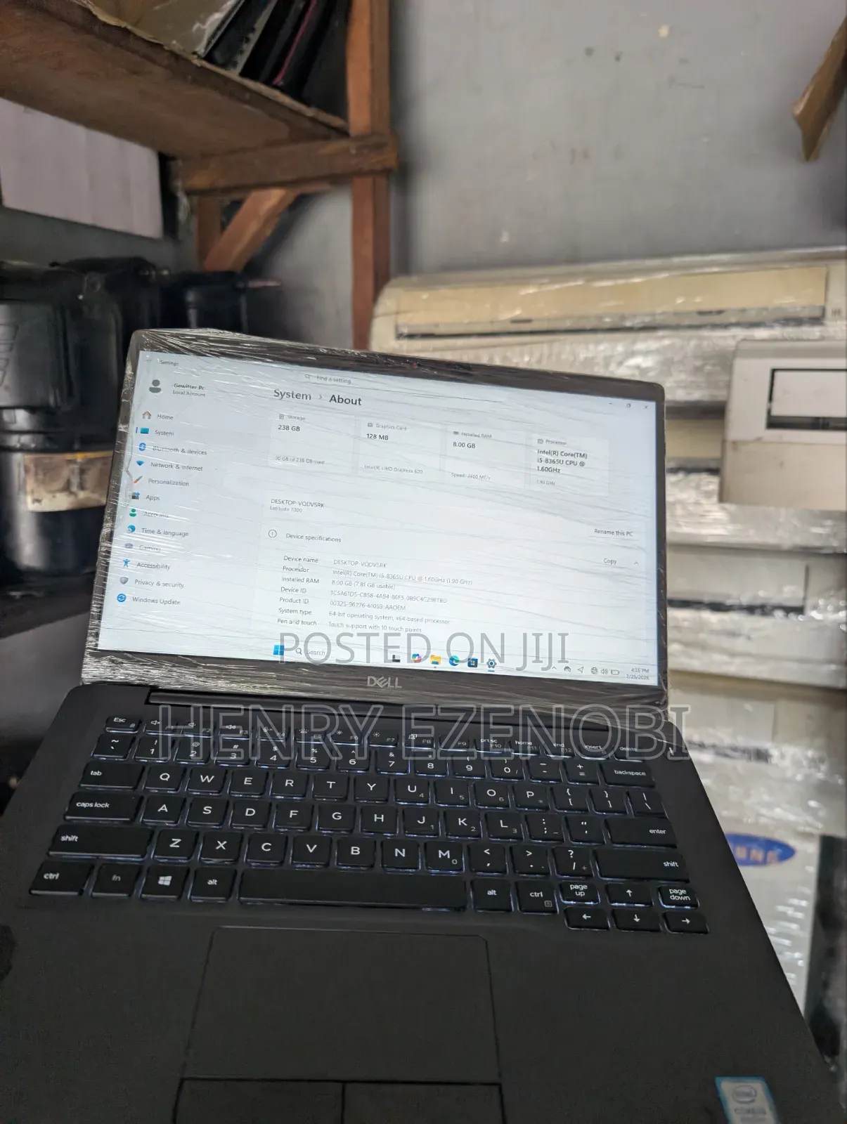 Laptop Dell Latitude 7300 8GB Intel Core i5 SSD 256GB