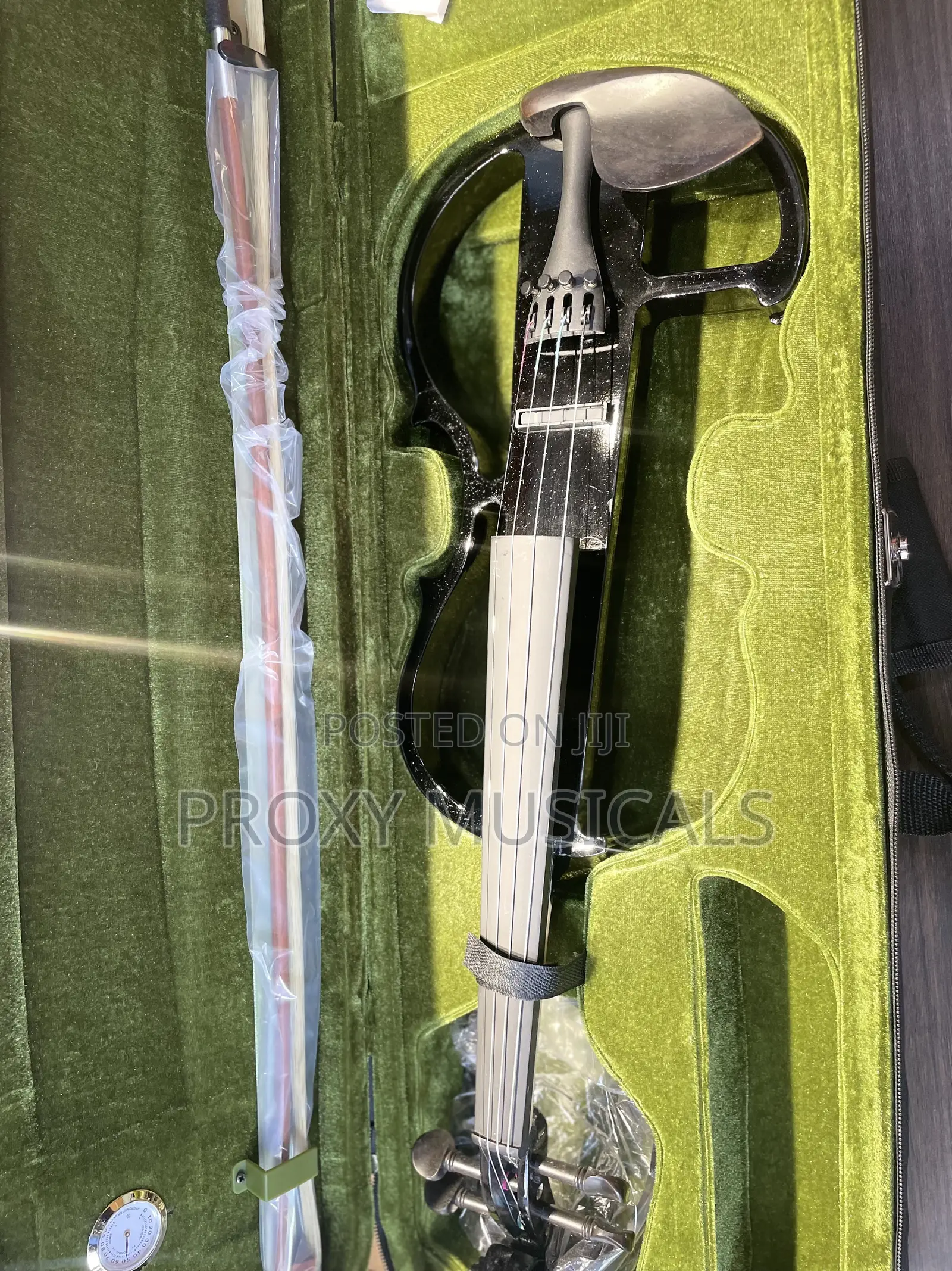 Electric Violin Black Color 4/4