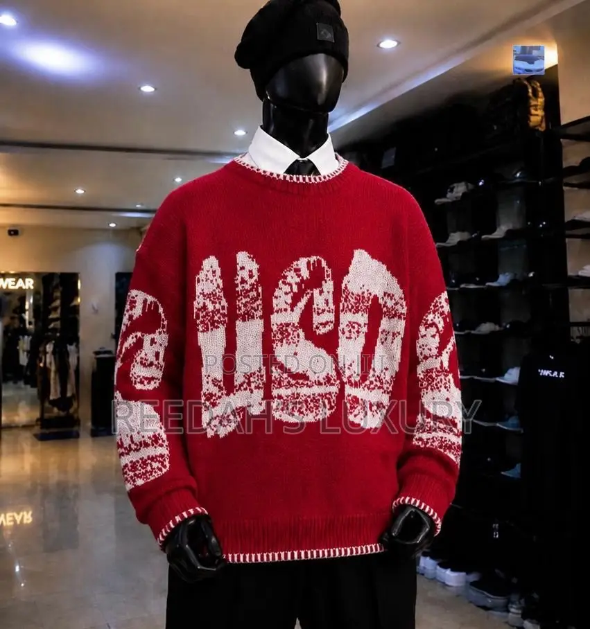 Classic Geometric Knit Sweater