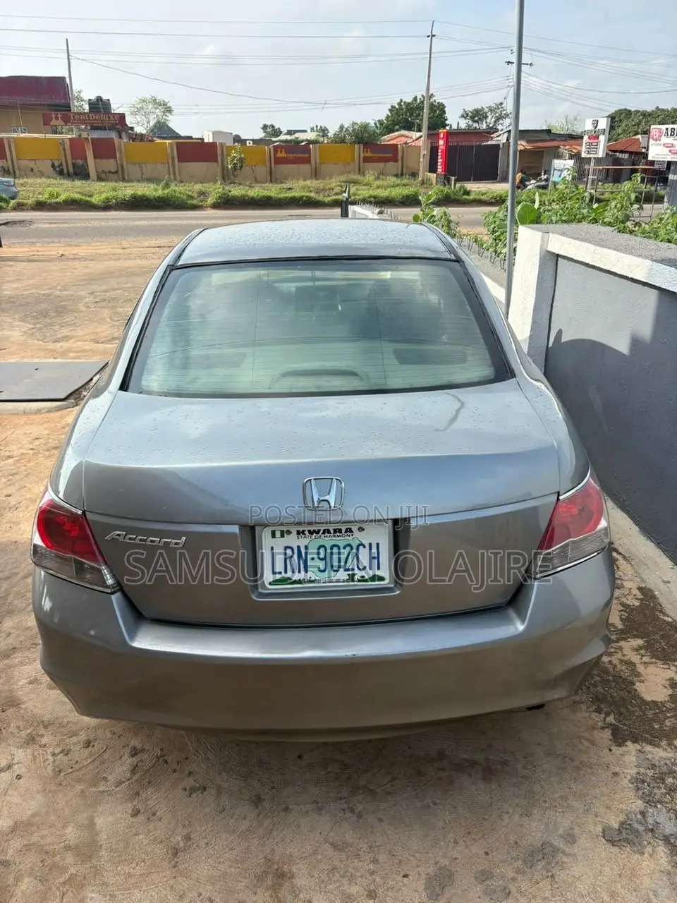 Honda Accord 2008 Blue