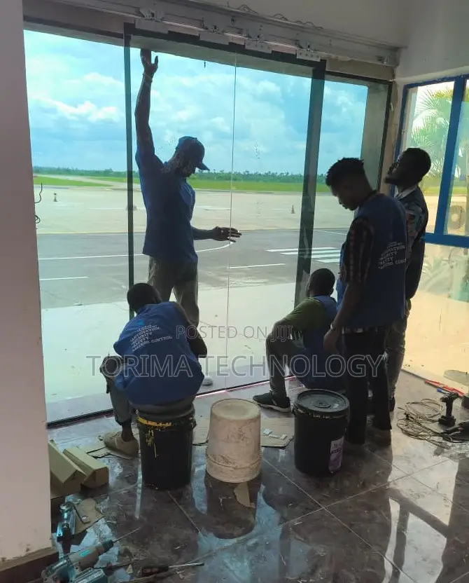 Installation of Automatic Sensor Doors