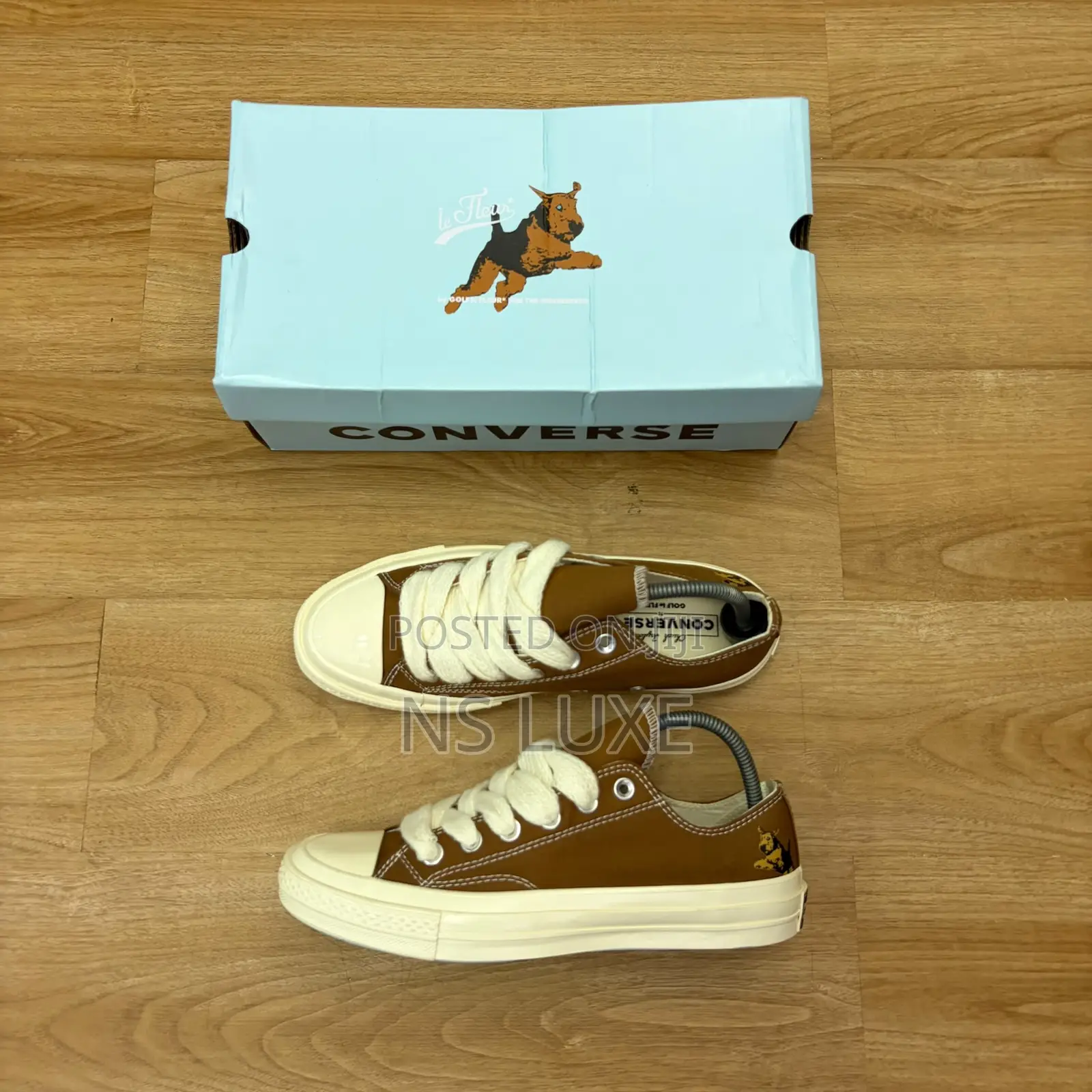 Gold Le Fleur X Converse Pro Darry