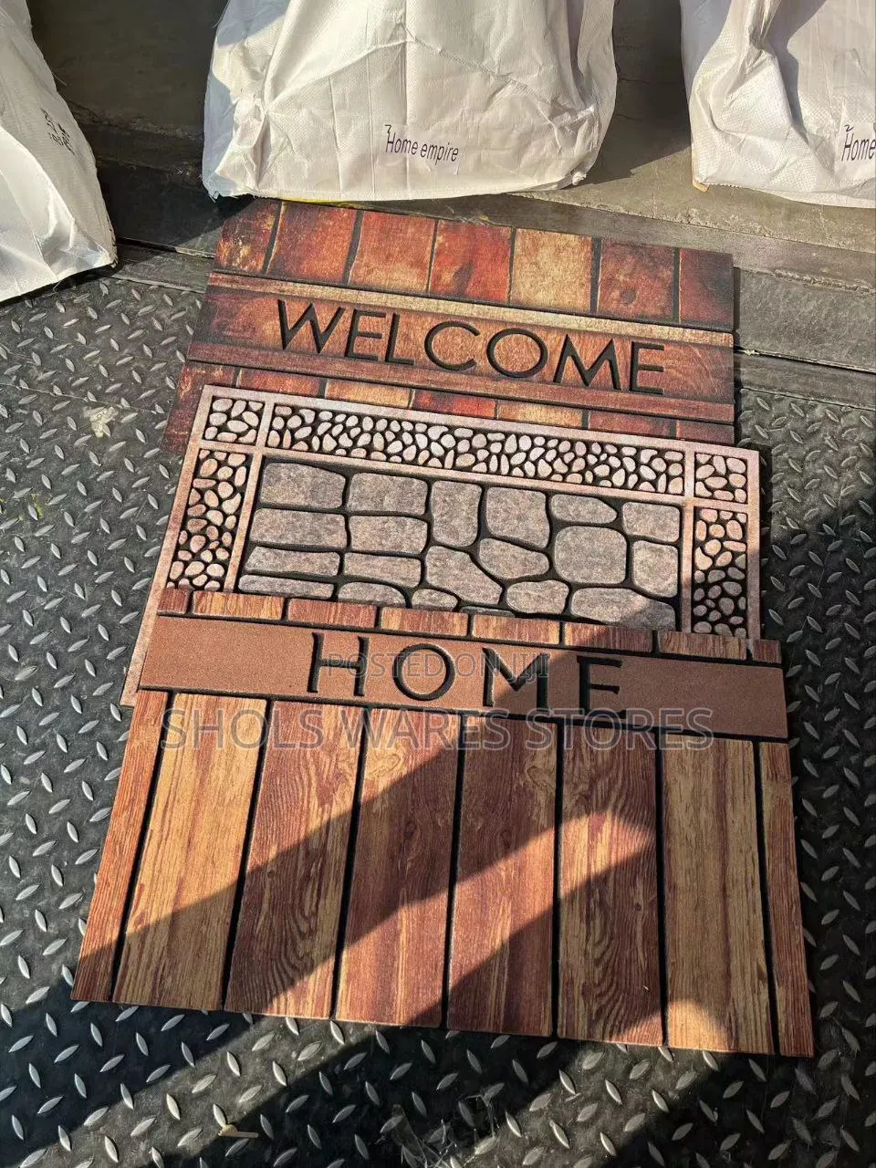 Elegant Welcome Doormats | Non-Slip Durable.