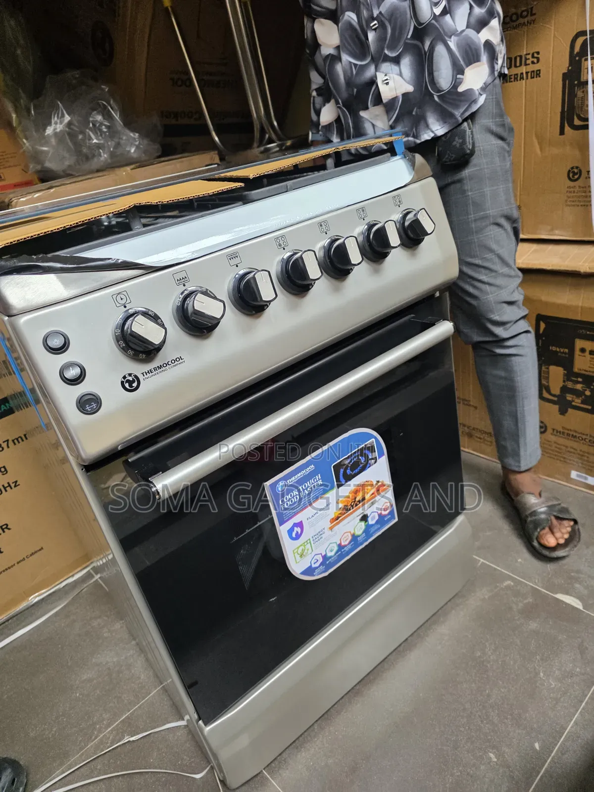 Original Thermocool 4 Burner All Gas 60by60 Available