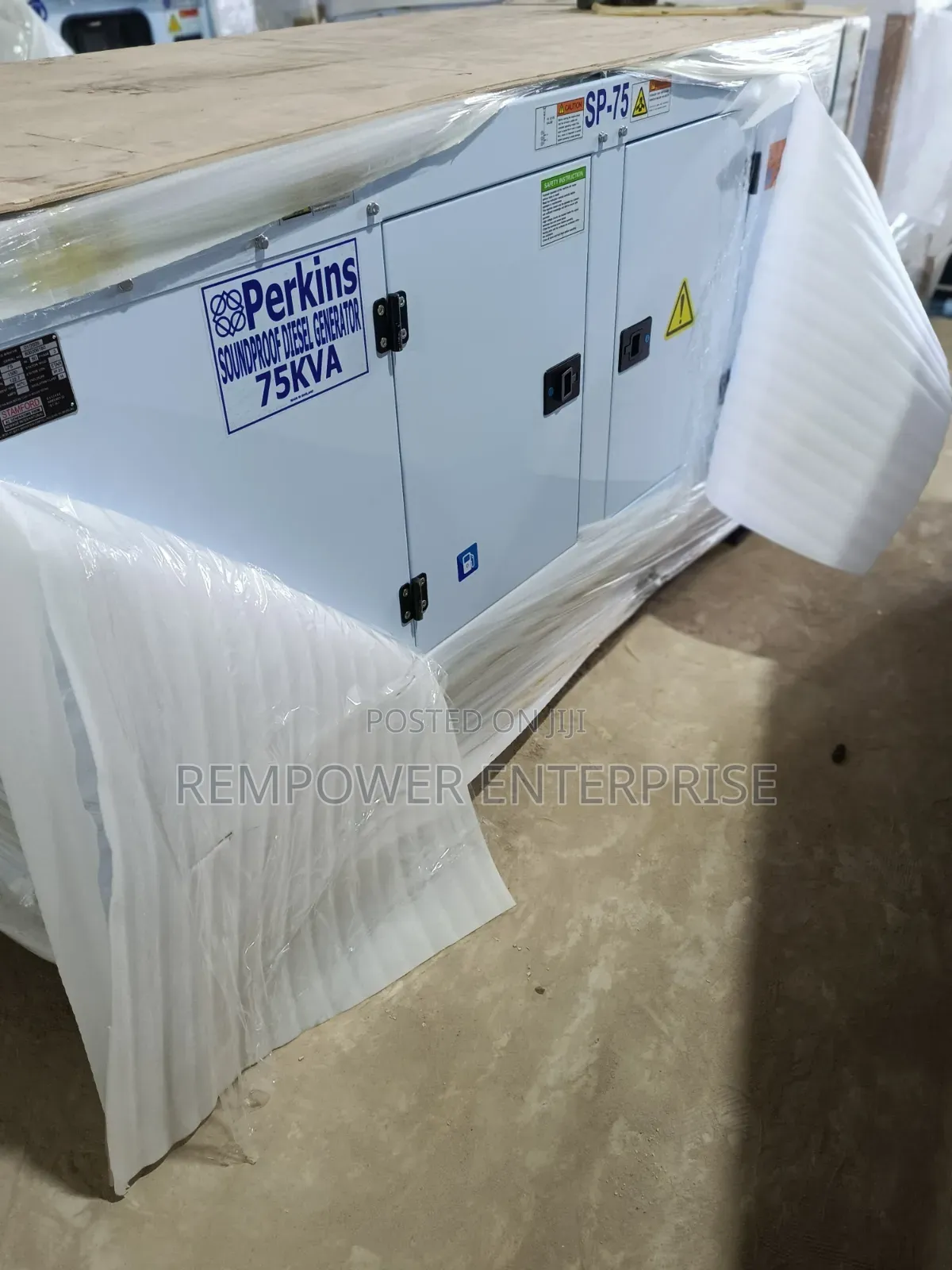 75kvs Perkins Soundproof Generator