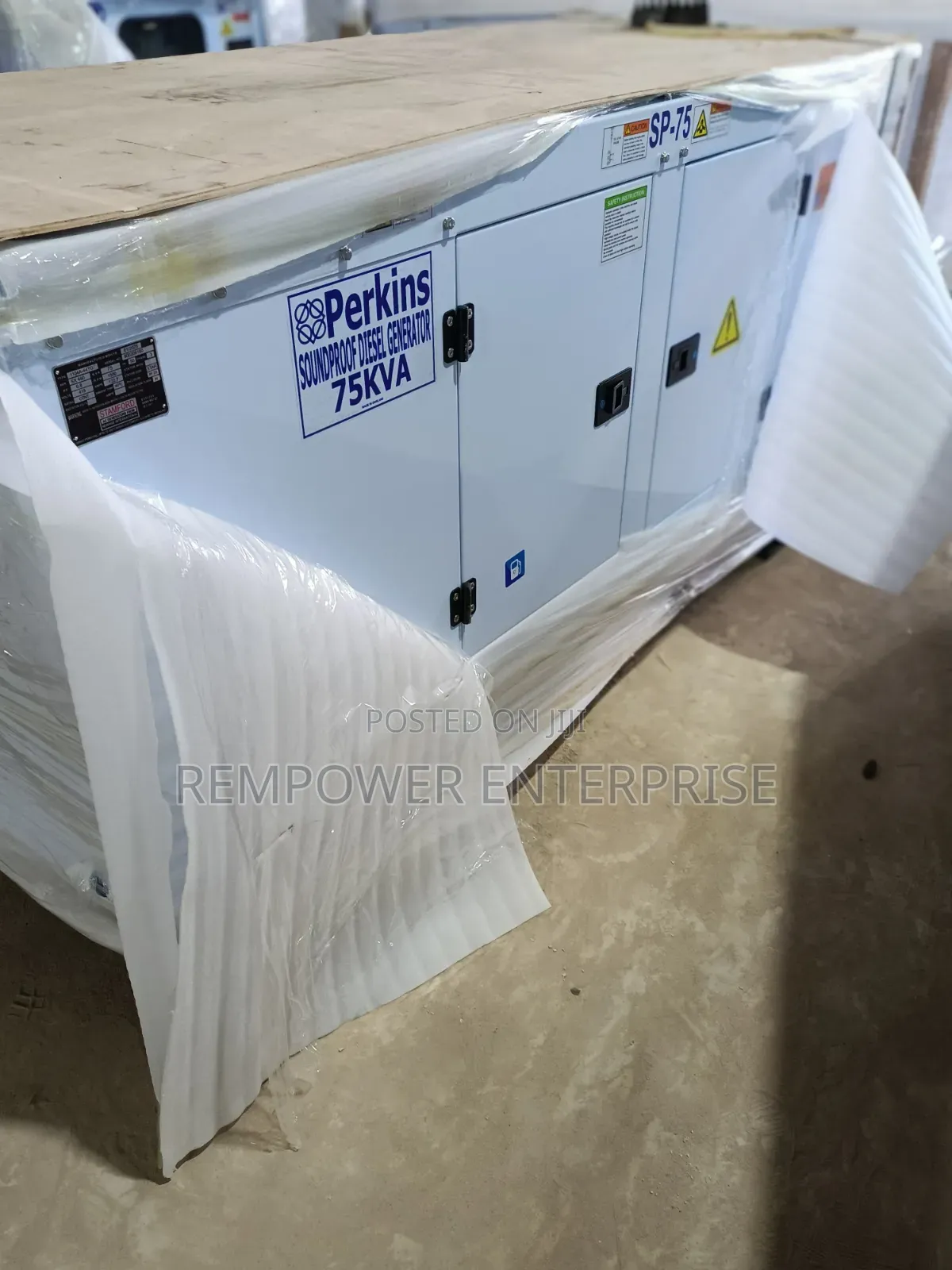75kvs Perkins Soundproof Generator