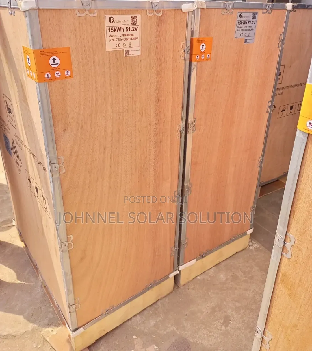 15kilowatts 51.2v Felicity Solar Lithium Ion Battery