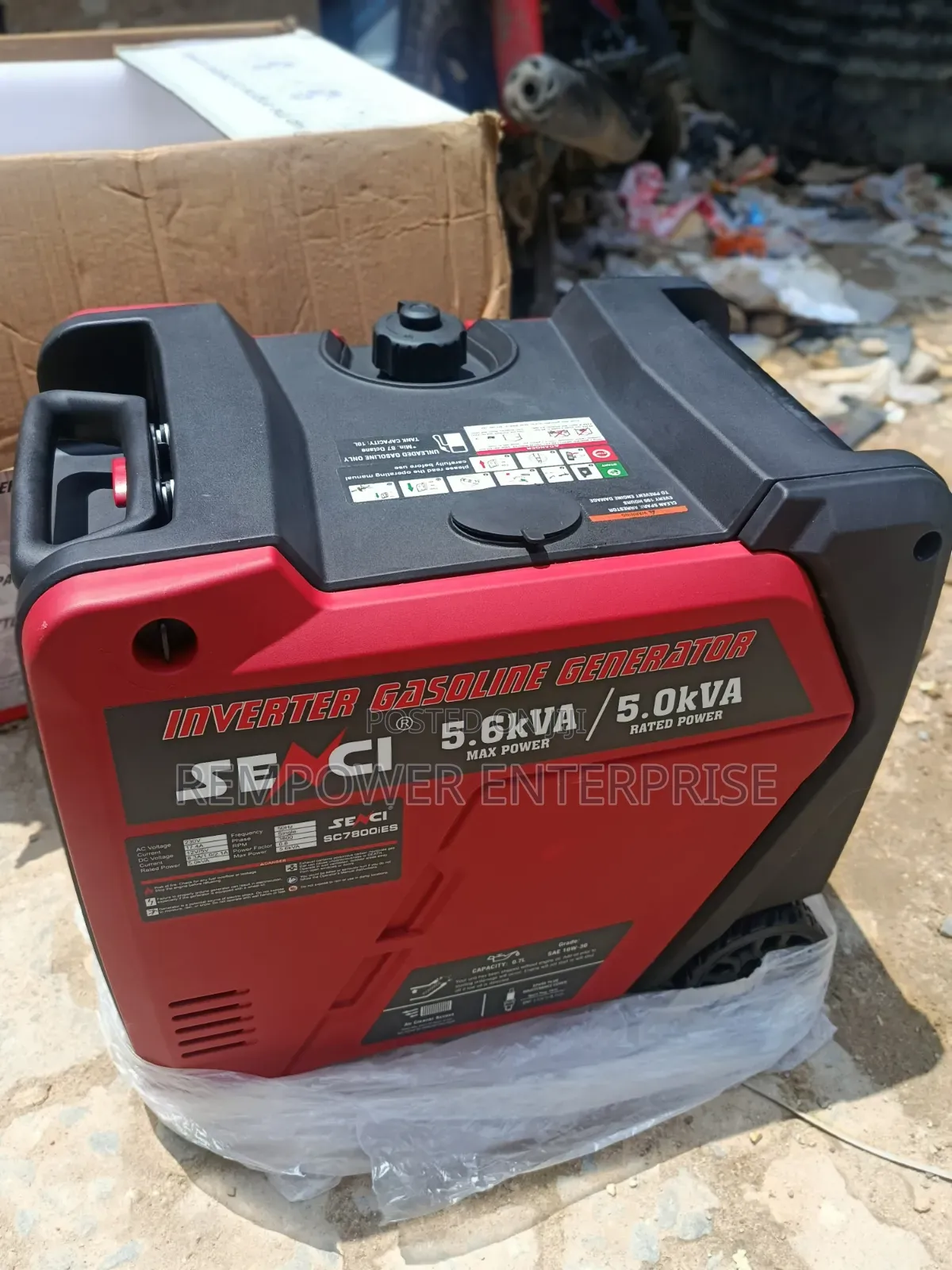 SENCI 5.6kva Inverter Generator
