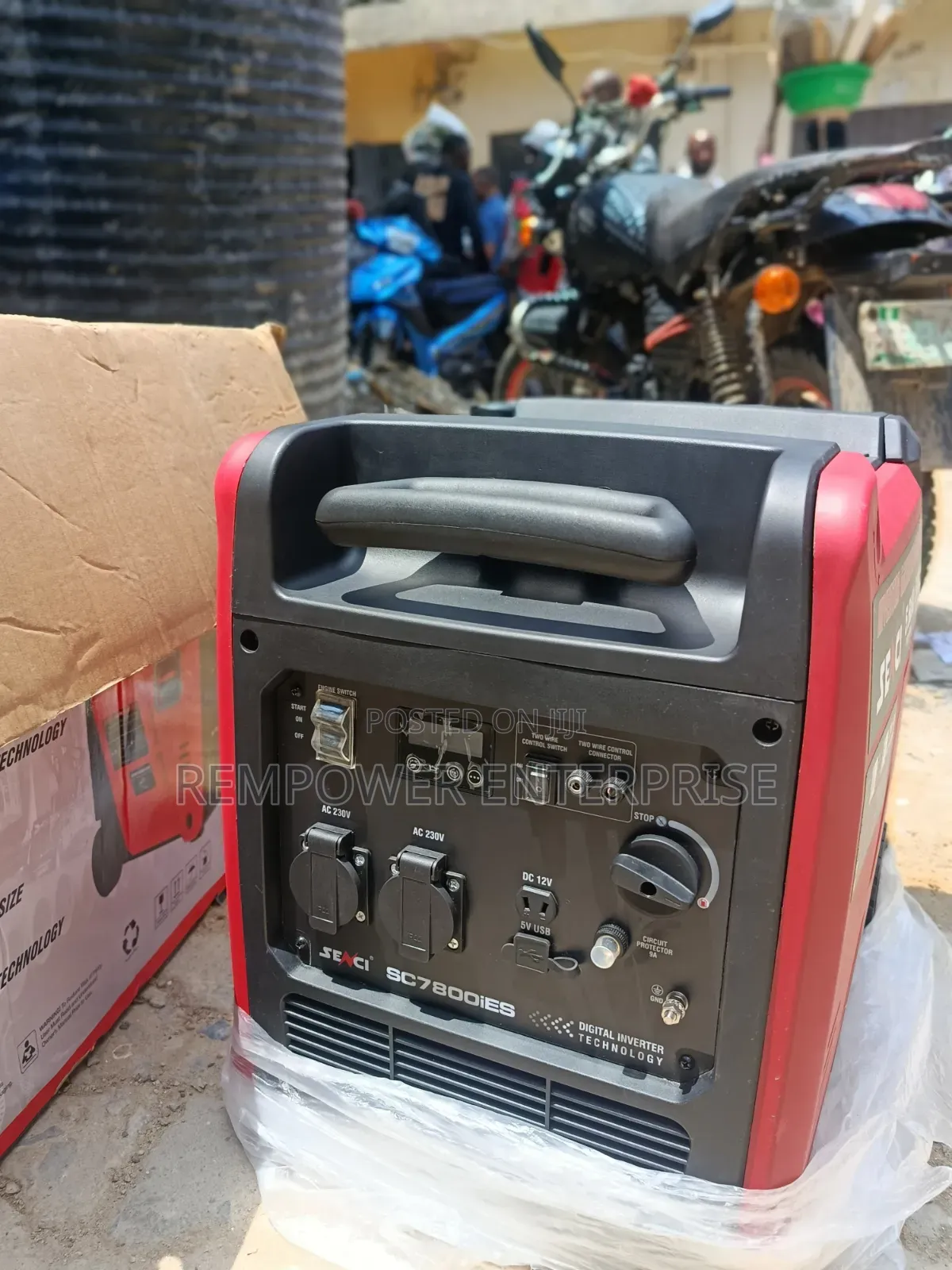 SENCI 5.6kva Inverter Generator
