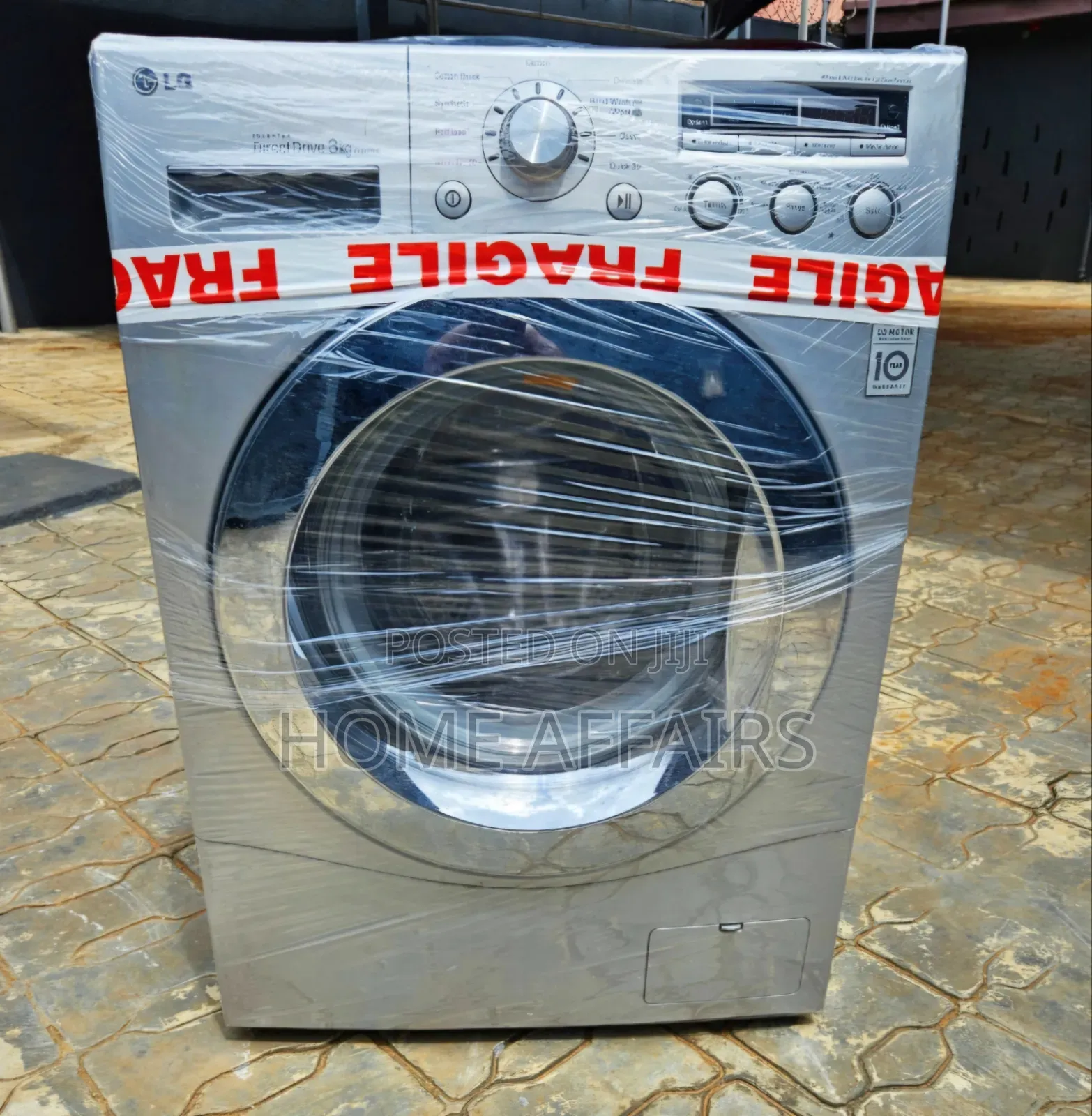 LG 8kg Inverter Washing Machine + Low Energy ×Warranty (Pay onDelivery