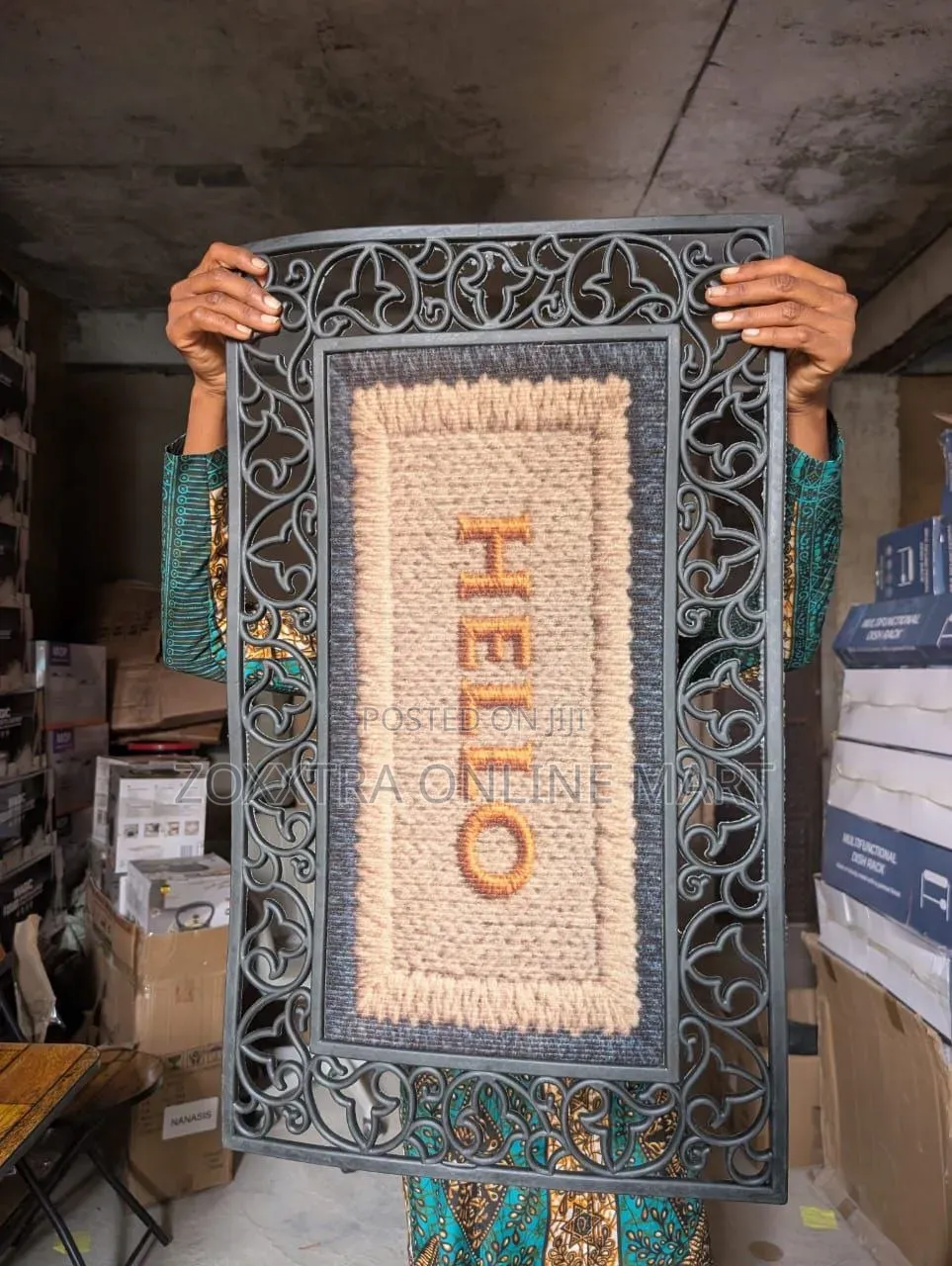 Hello Door Mat