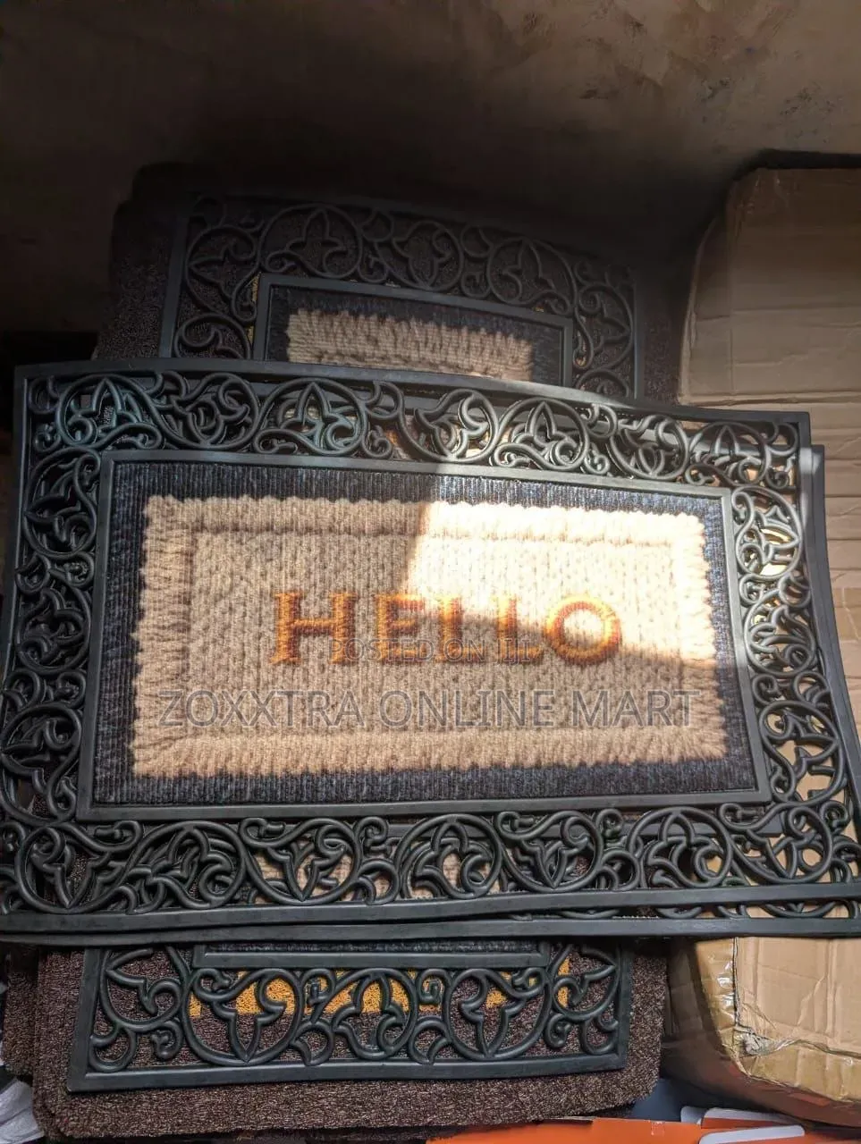 Hello Door Mat