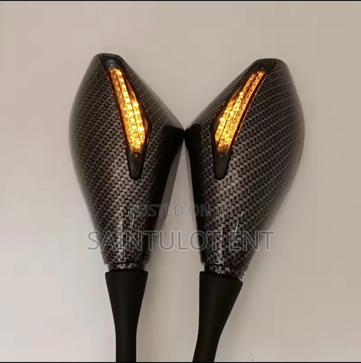 Power Bike Mirror With Indicator Light