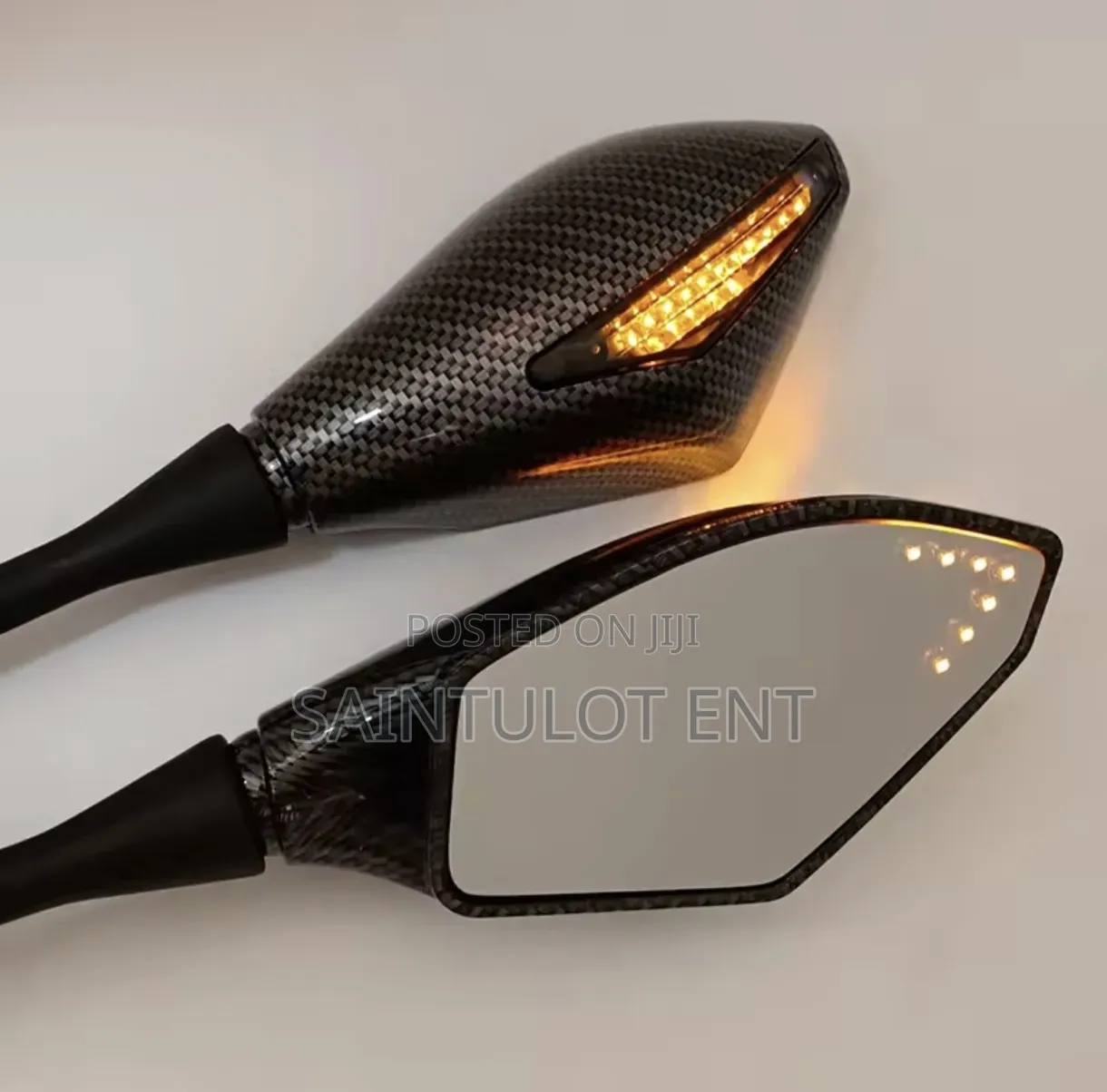 Power Bike Mirror With Indicator Light