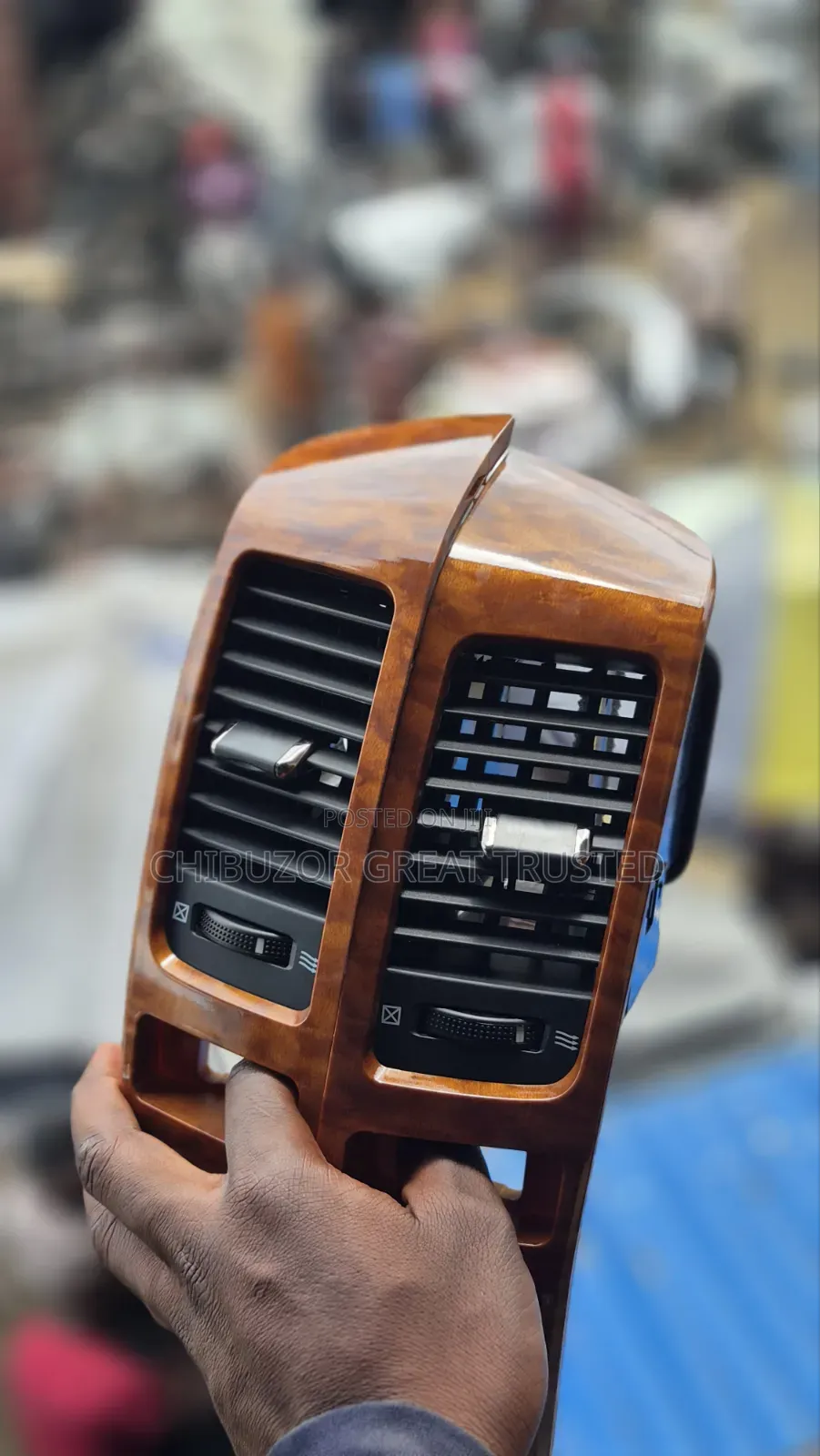Center AC Vent Formica for Toyota Prado