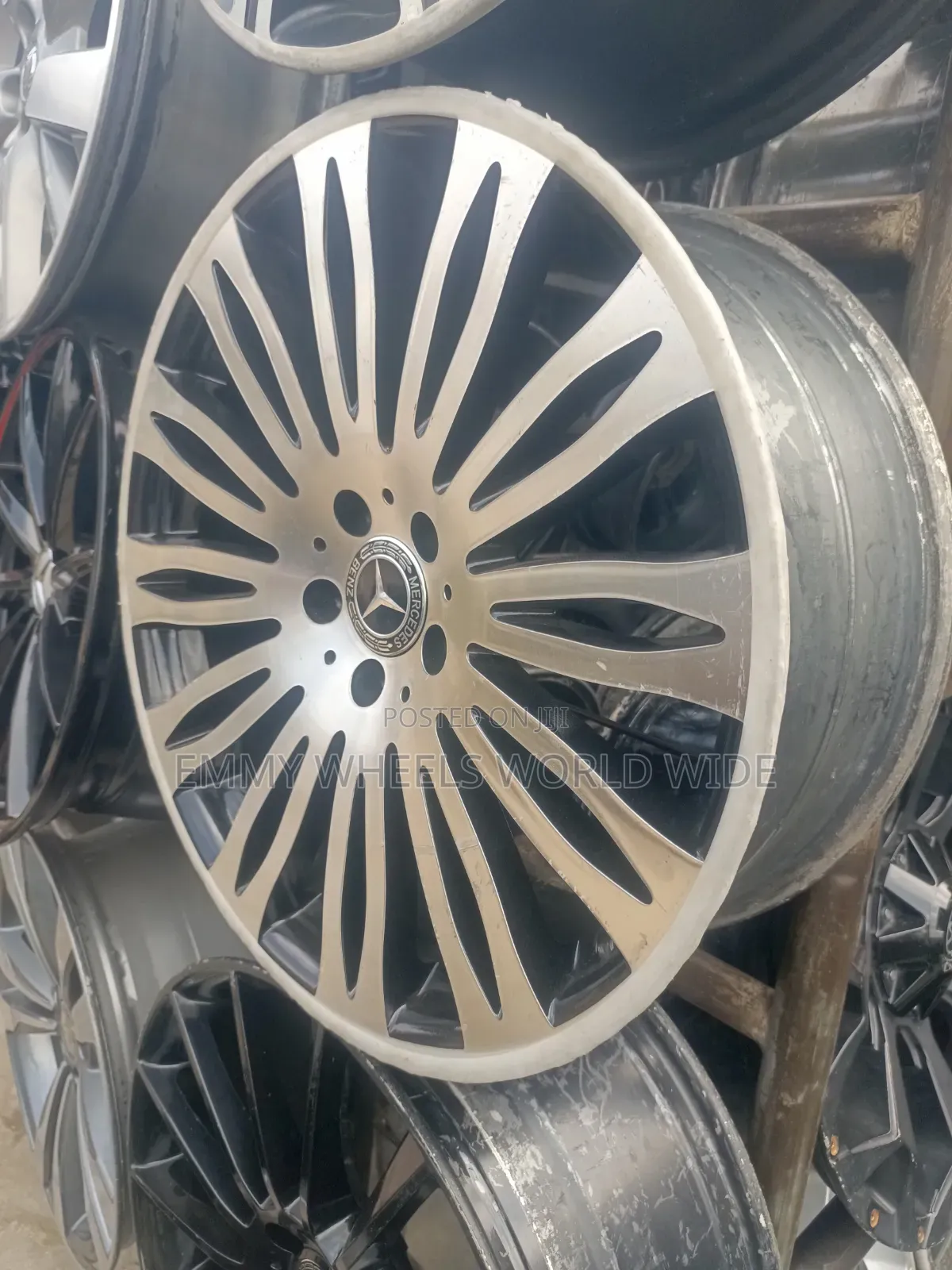 20inches for M/Benz Black and Stainless Factory Filted Available