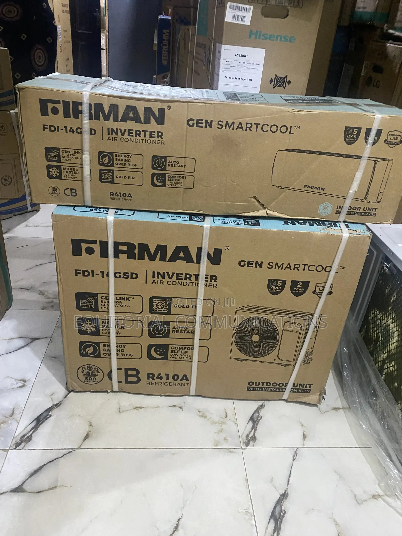 Energy Saving Firman 1.5HP Inverter AC