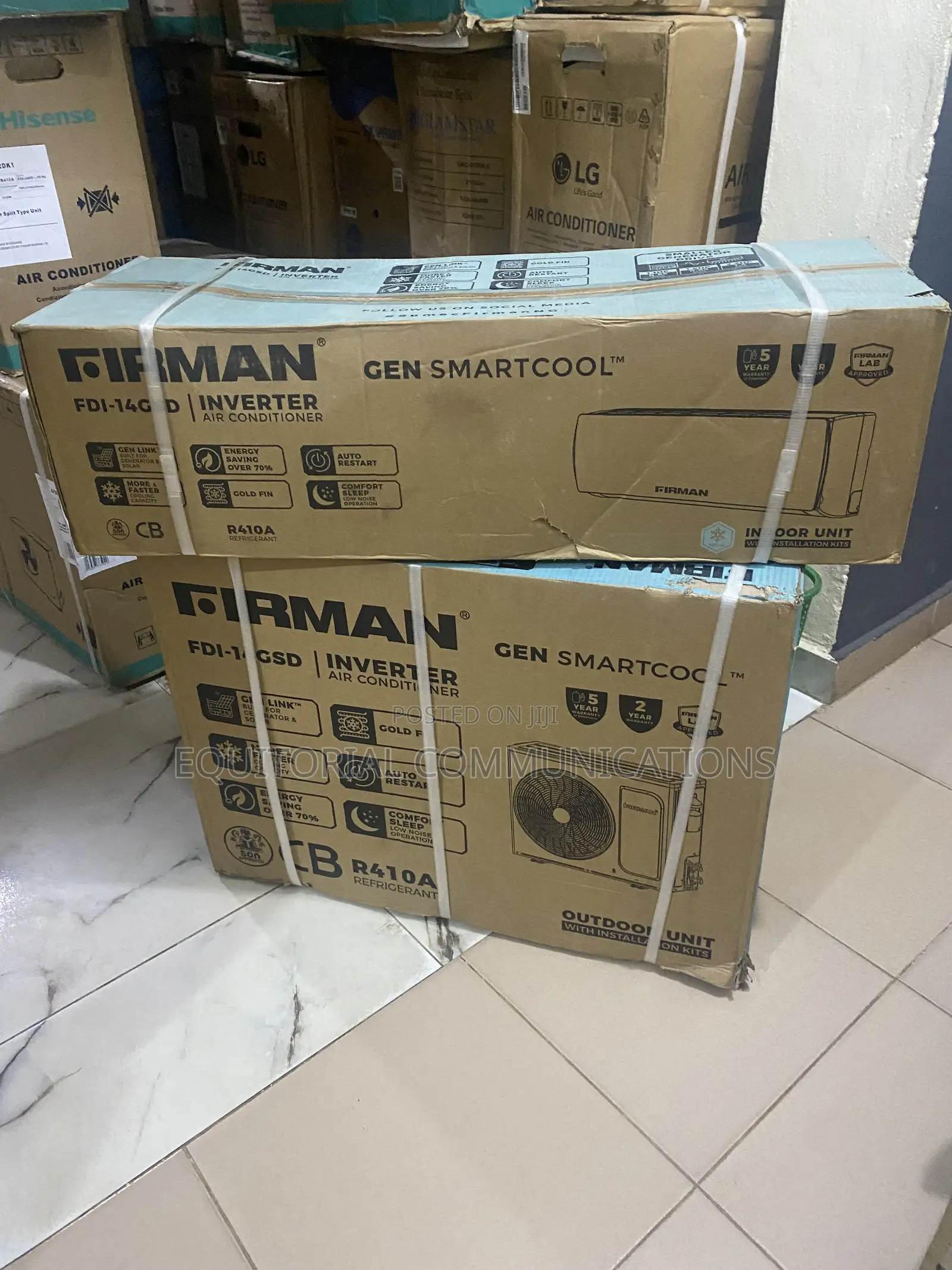 Energy Saving Firman 1.5HP Inverter AC