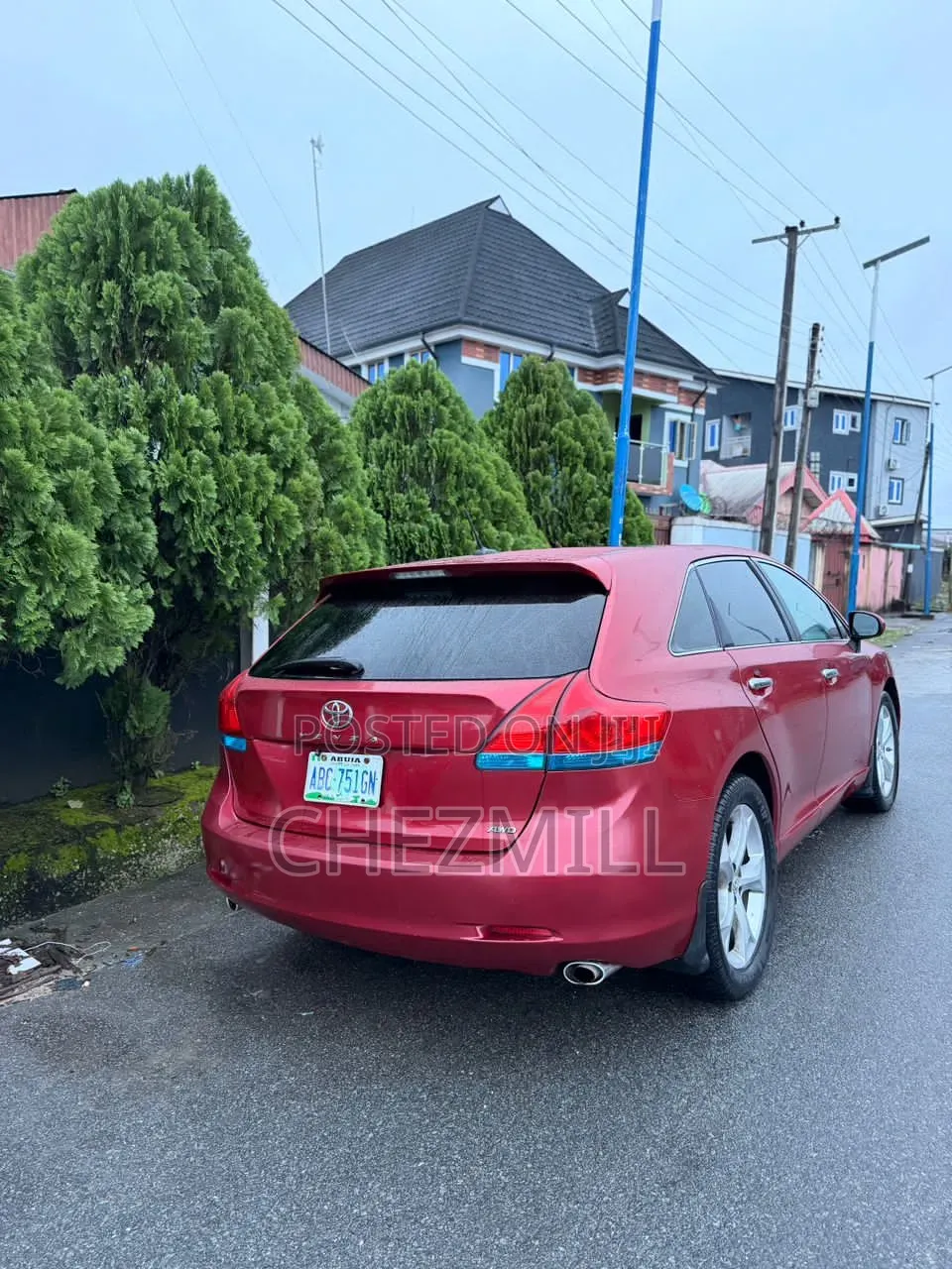 Toyota Venza 2011 Red