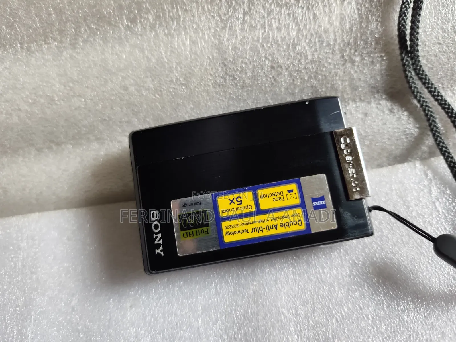 Sony FULL HD Digital Photo Video Camera for Vintage Passport Snapp