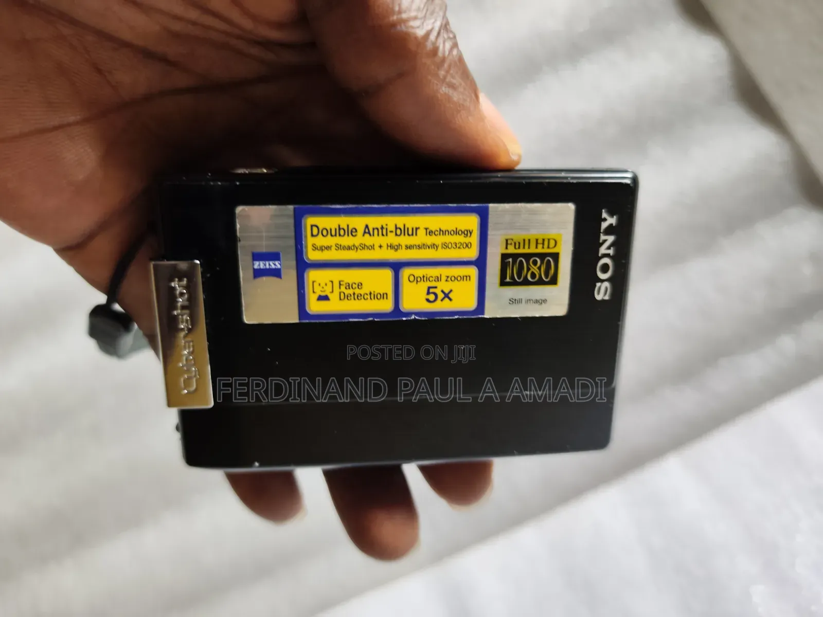 Sony FULL HD Digital Photo Video Camera for Vintage Passport Snapp