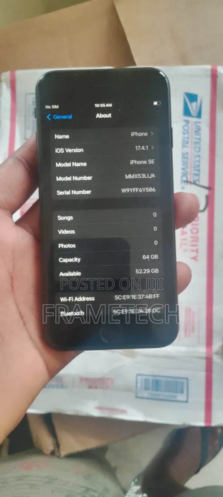 Apple iPhone SE (2022) 64 GB Black