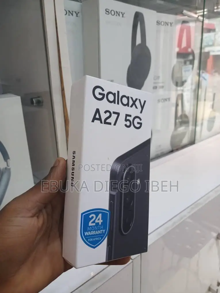 New Samsung Galaxy A27 128 GB Black
