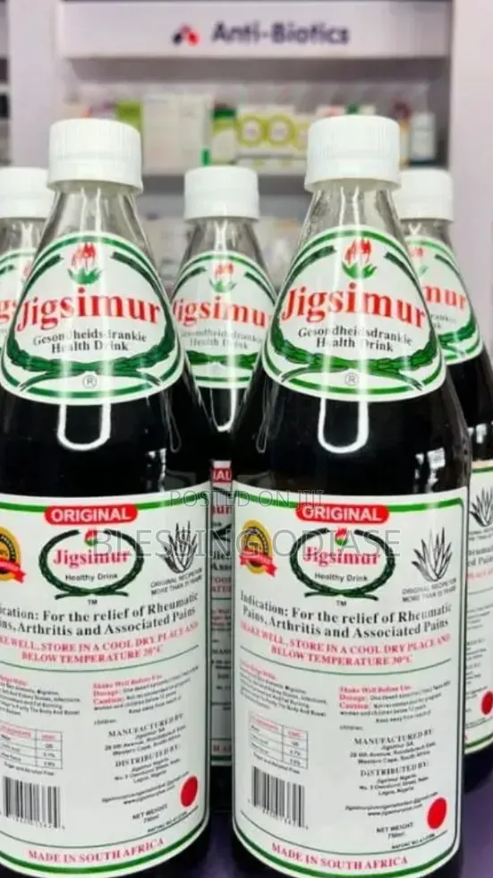 Original Jigsimur Herbal Health Drink (750ml) - Lagos Distributor