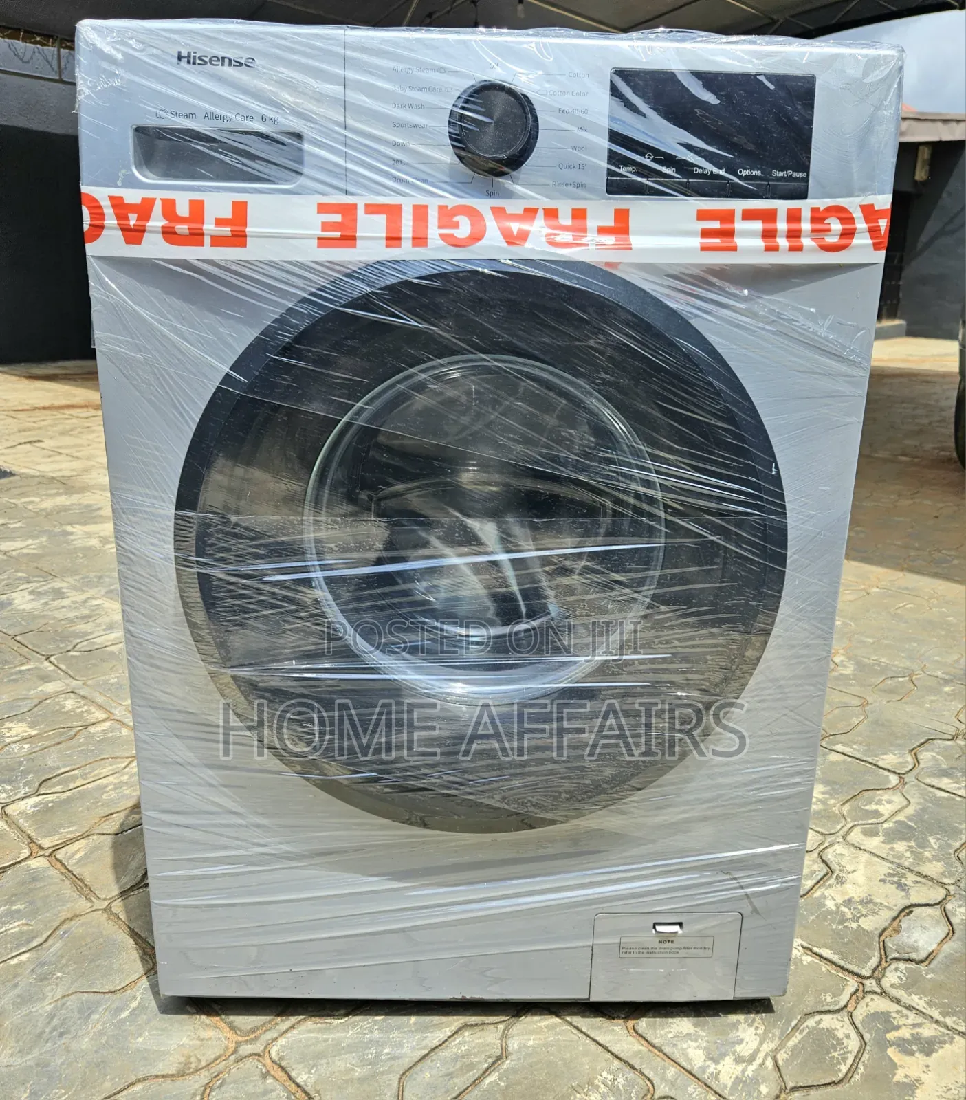 Hisense 6kg Washing Machine ×Warranty (Low Energy Consumption)