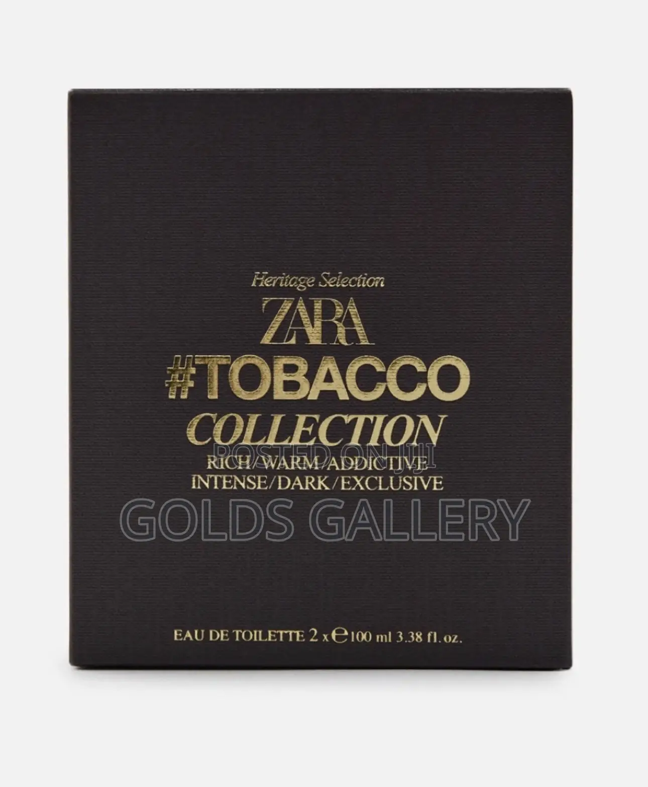 Tobacco Intense Dark Exclusive + Rich Warm Addictive (2 X 100ml)