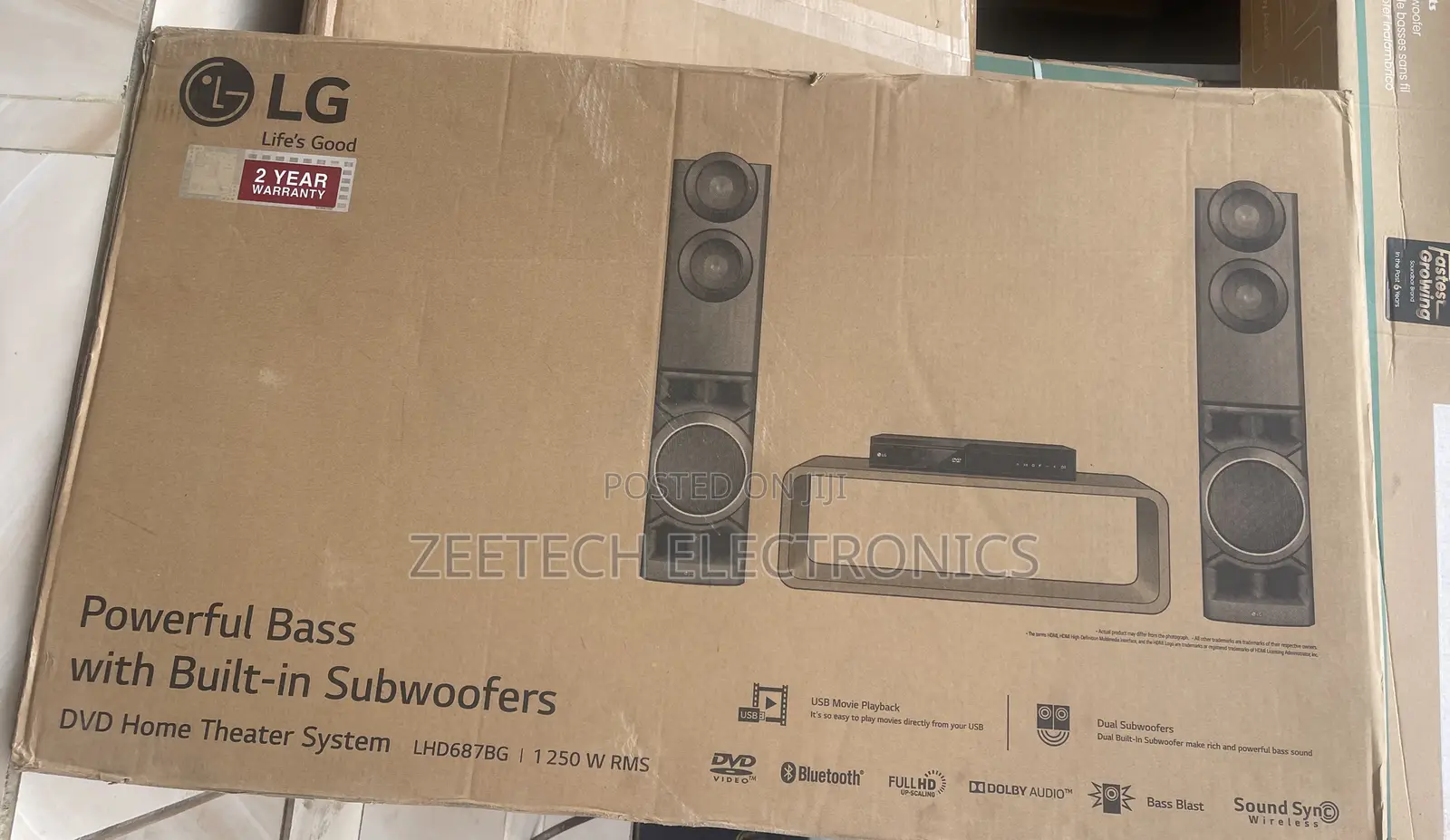 LG 1250W 4.2-Channel Home Theater System