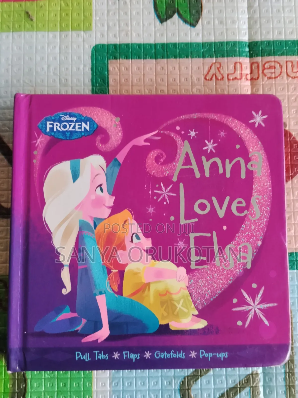 Anna Loves Elsa Disney Board Book