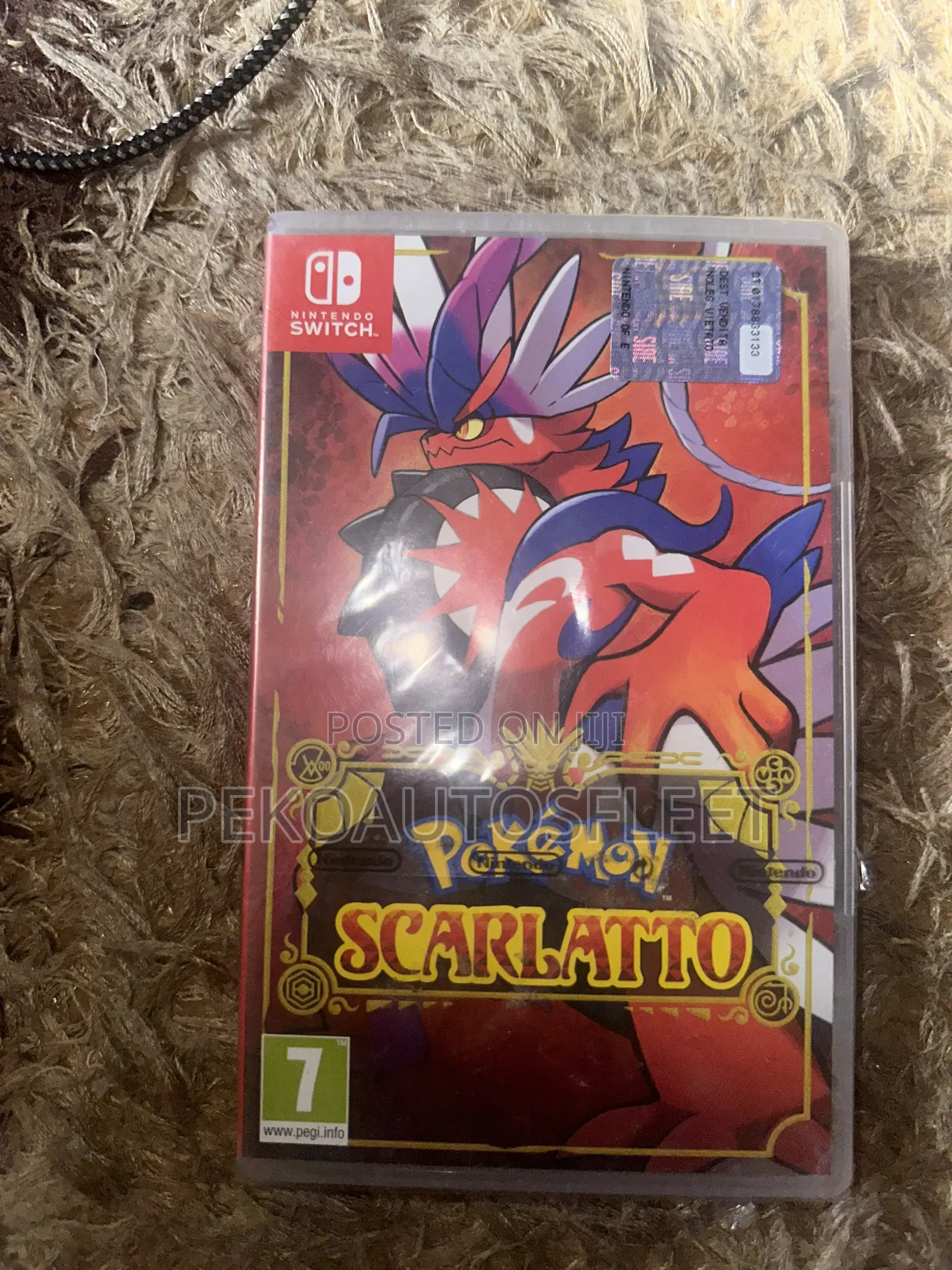Pokémon Scarlatto for the Nintendo Switch,