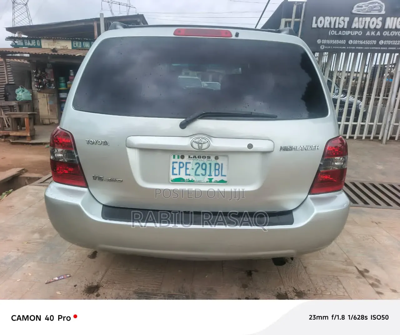 Toyota Highlander 2006 Silver