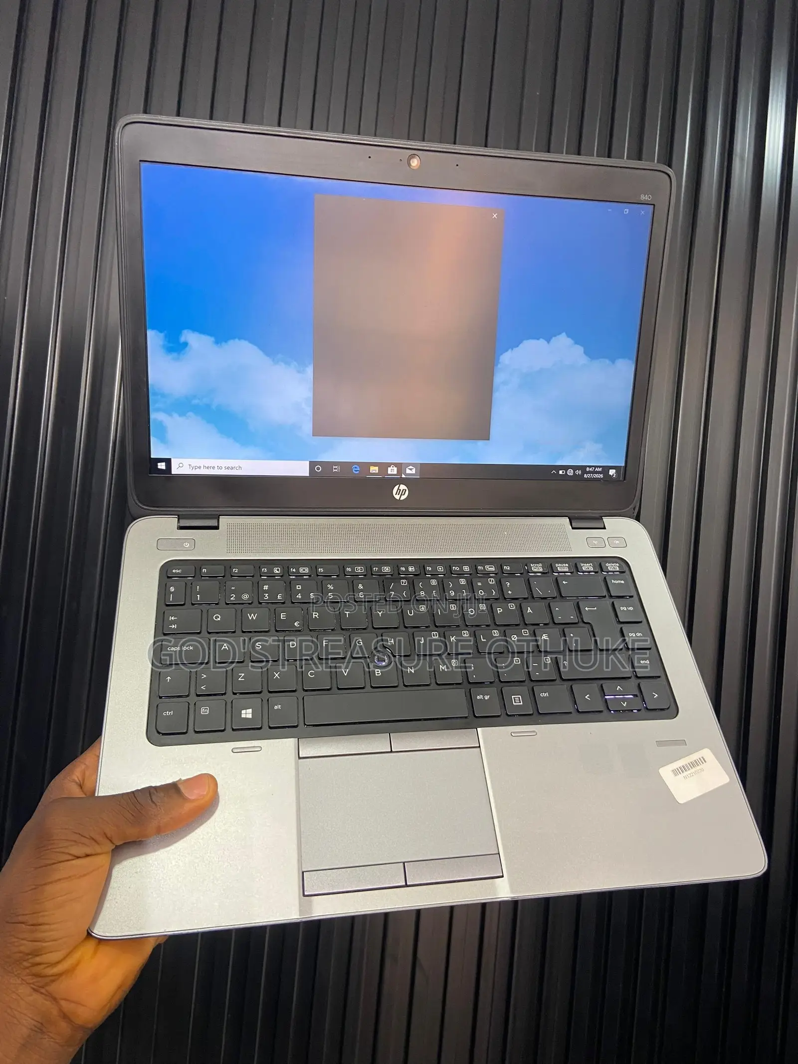 New Laptop HP EliteBook 840 G5 8GB Intel Core i5 SSD 256GB