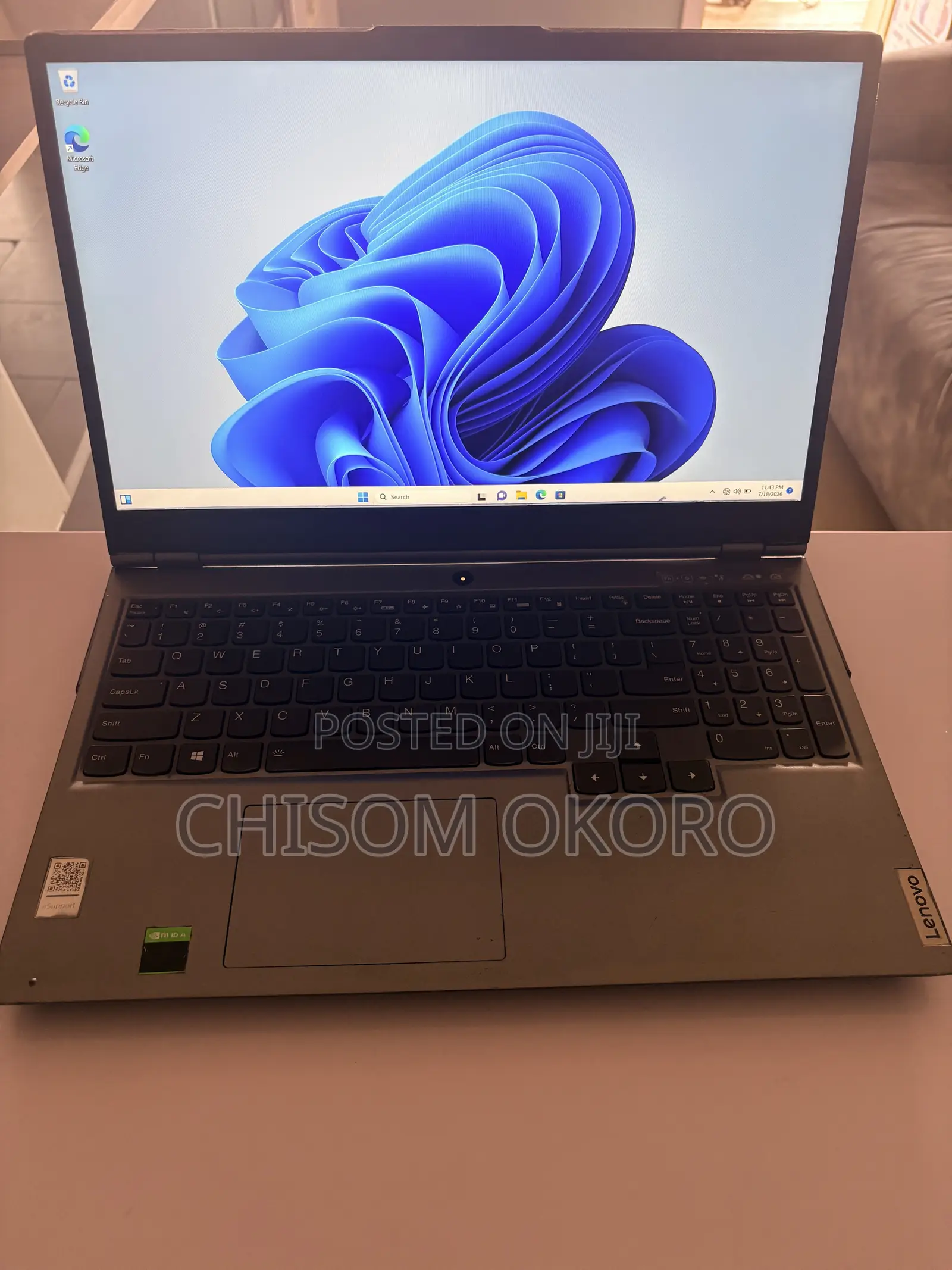 Laptop Lenovo Legion 5 16GB AMD Ryzen 5 SSD 512GB
