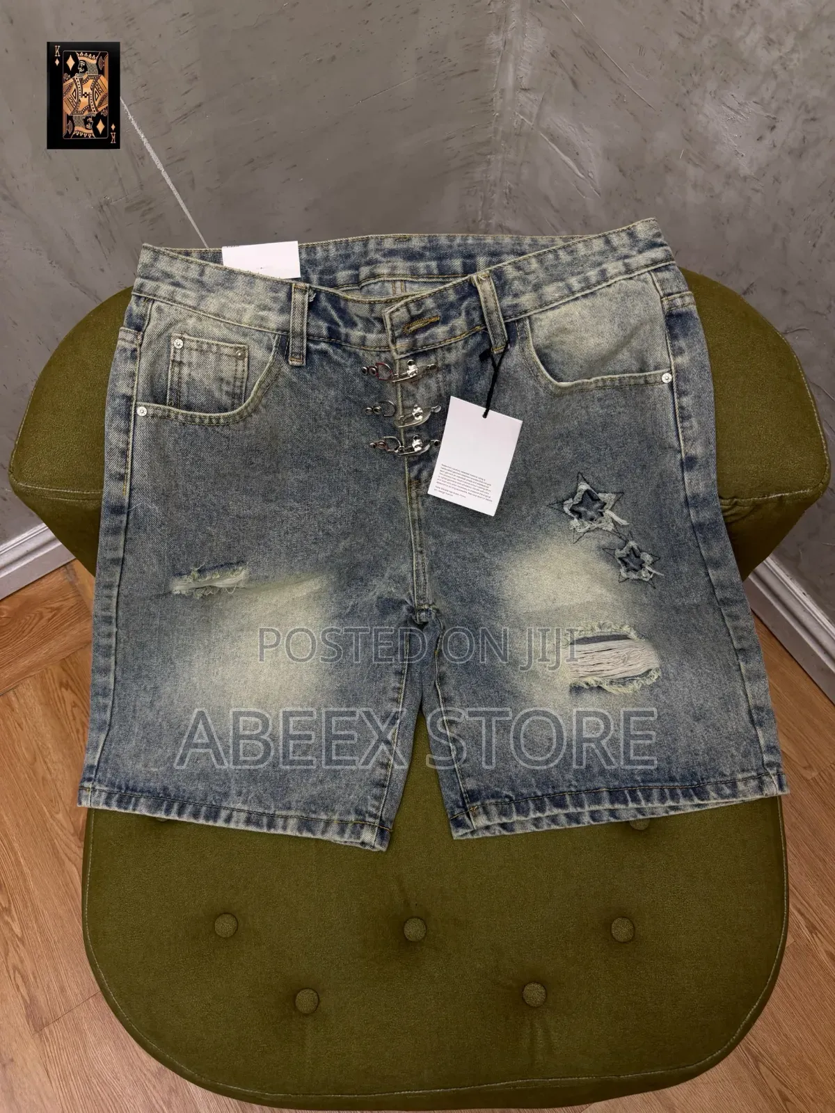 Luxury Jeans Short