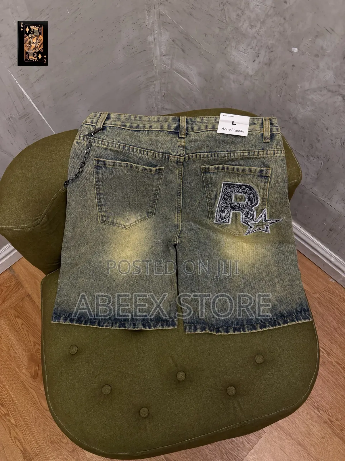 Luxury Jeans Short