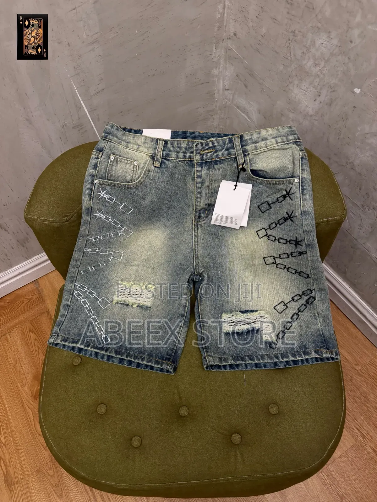 Luxury Jeans Short