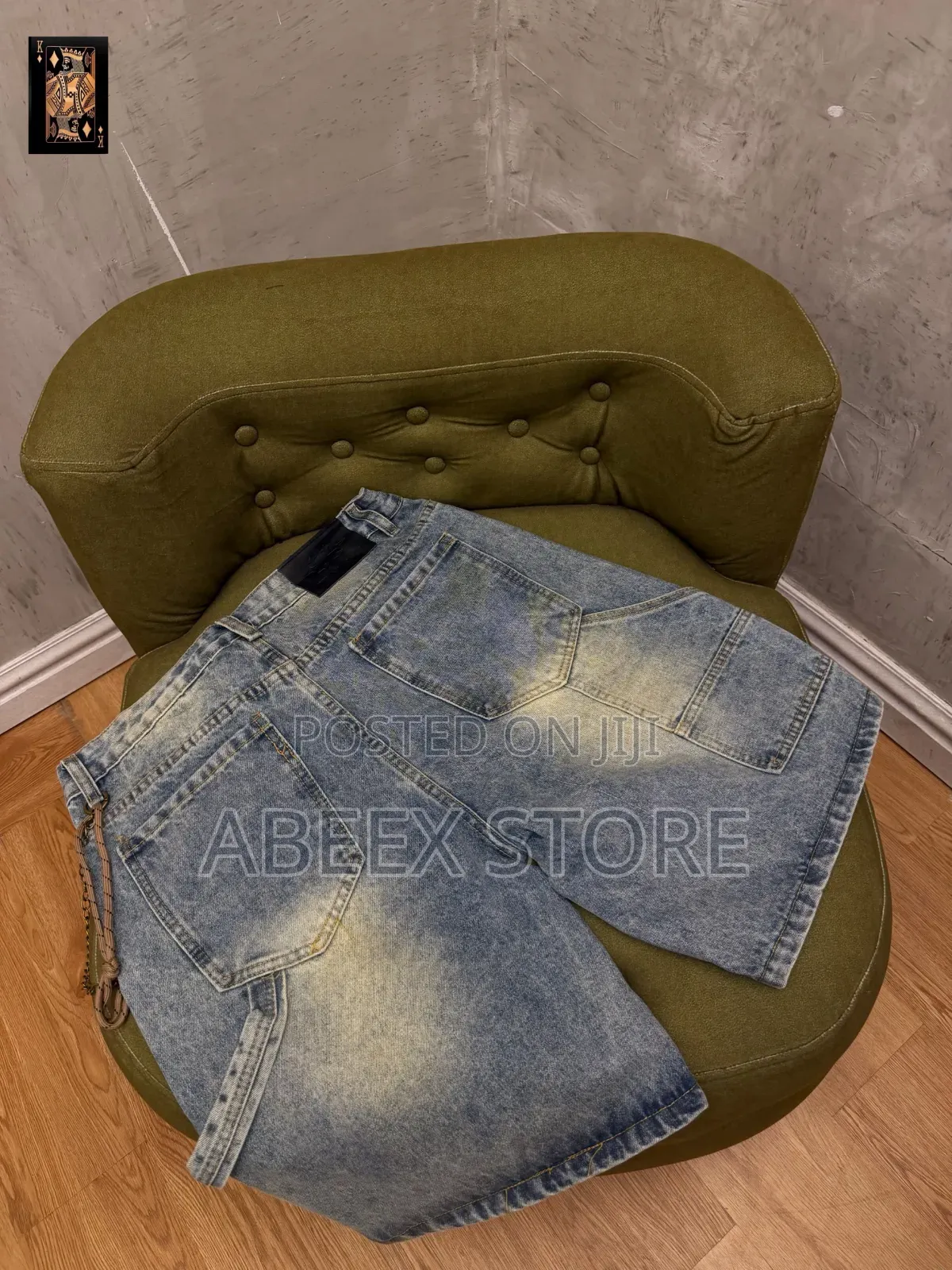 Luxury Jeans Short