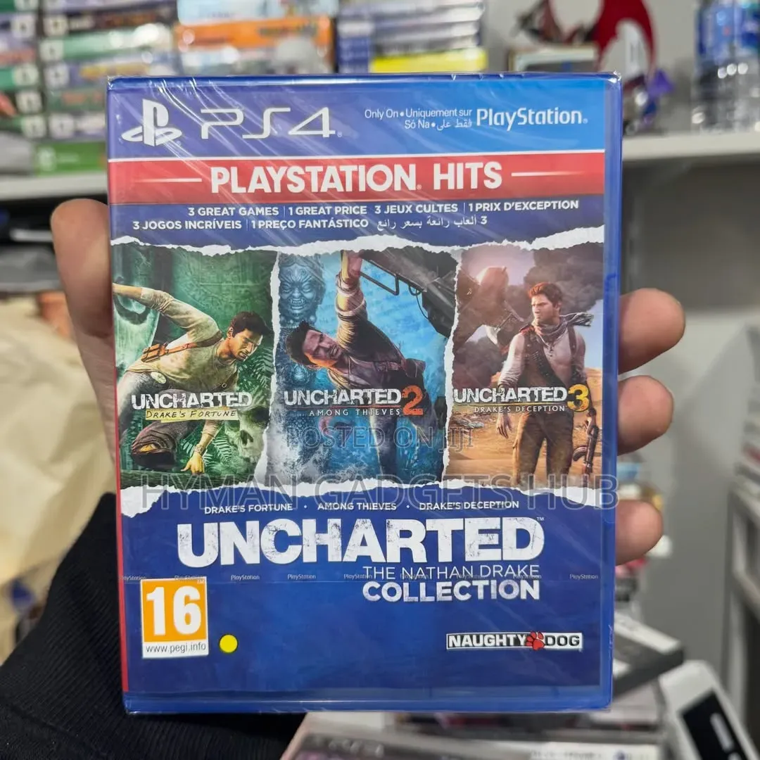 Brand New Uncharted Collection Ps4