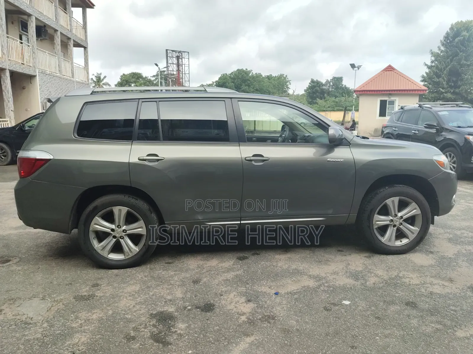 Toyota Highlander Sport 2008 Gray