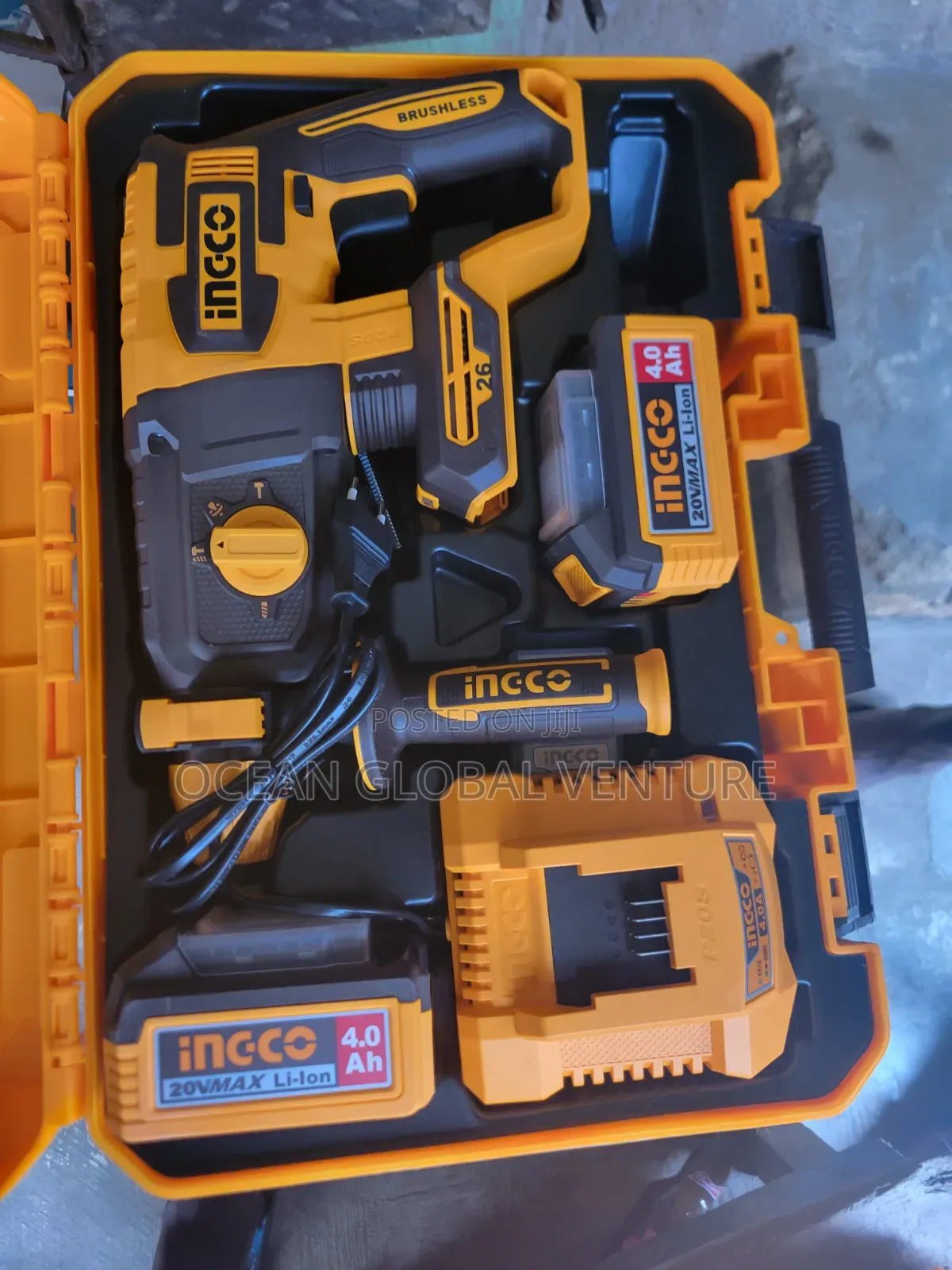 Ingco 20v Cordless Rotary Hammer