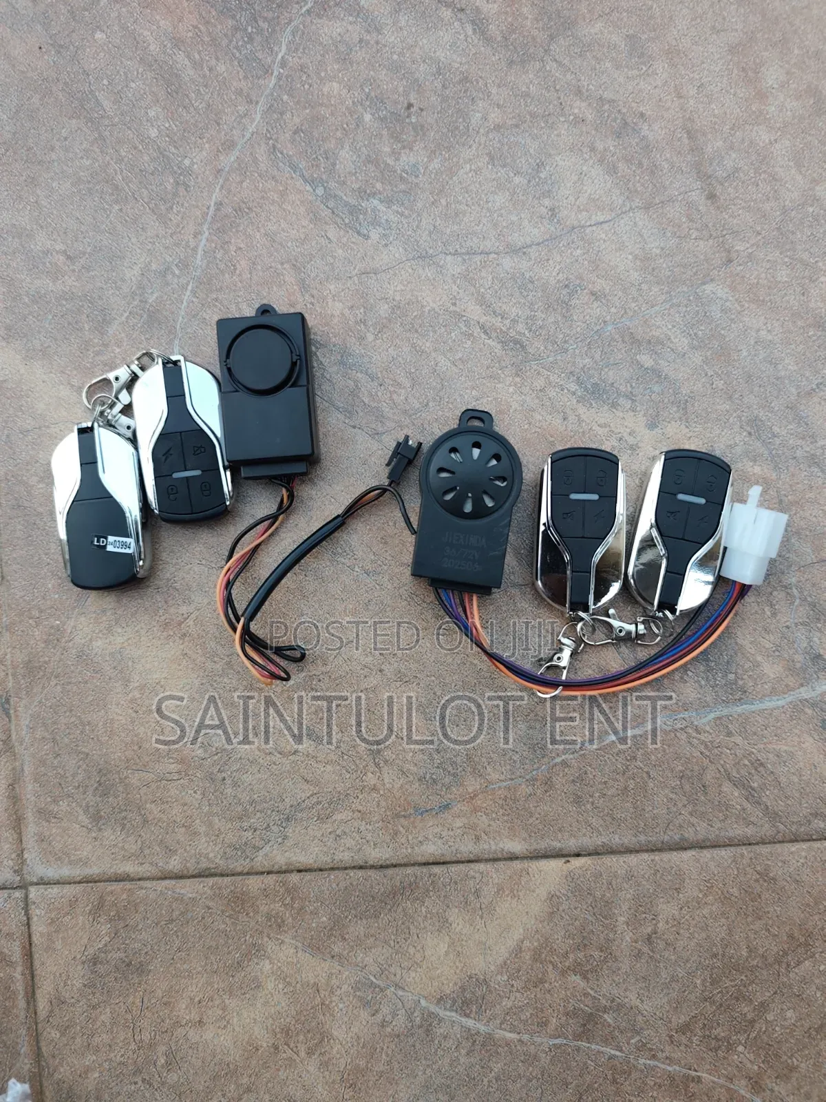 Anti - Theft Security Alarm for Electric Bike and Electric Motorcycles