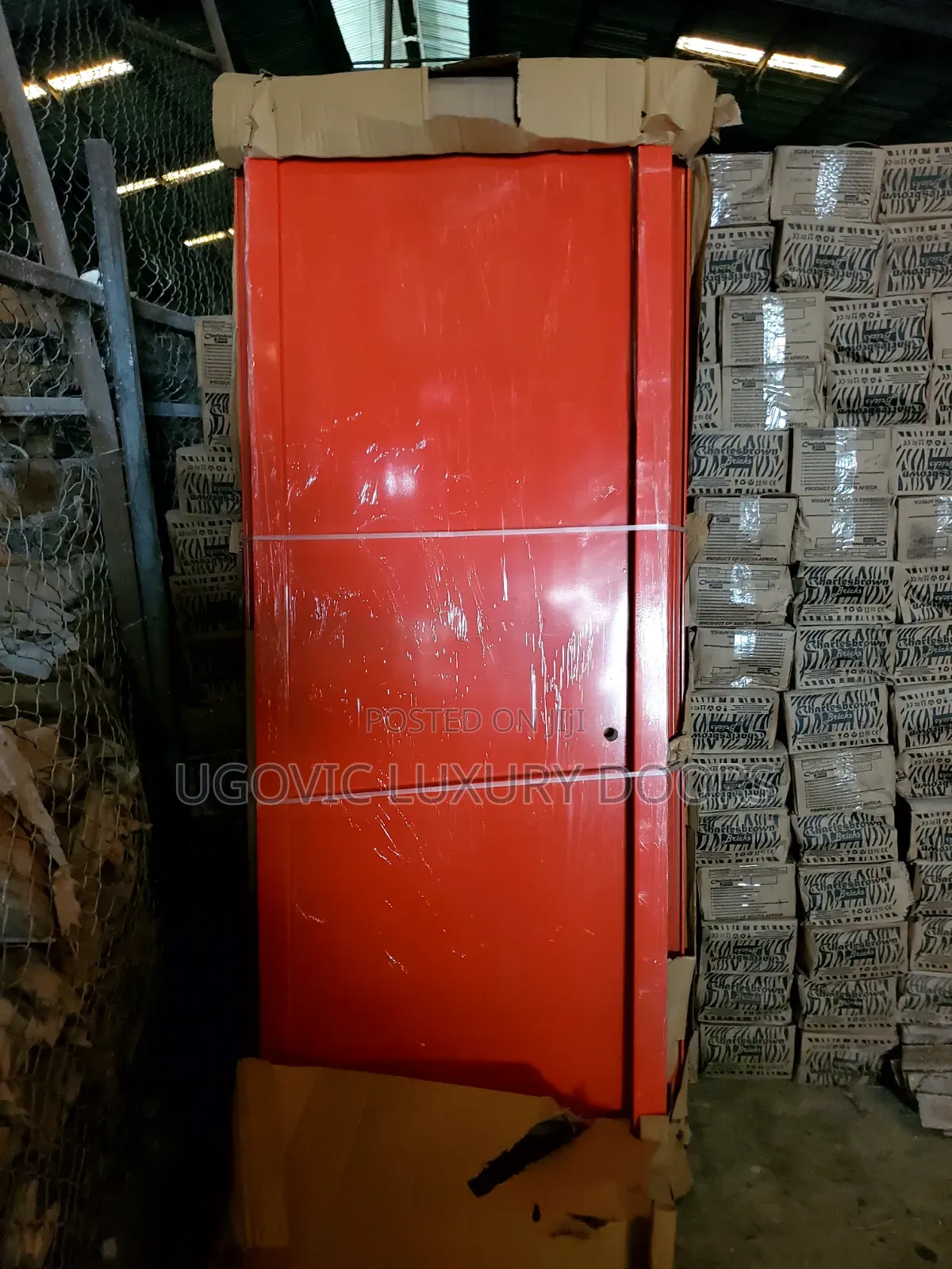 2.4mm × 900 Emergency Exit Steel Door 3ft