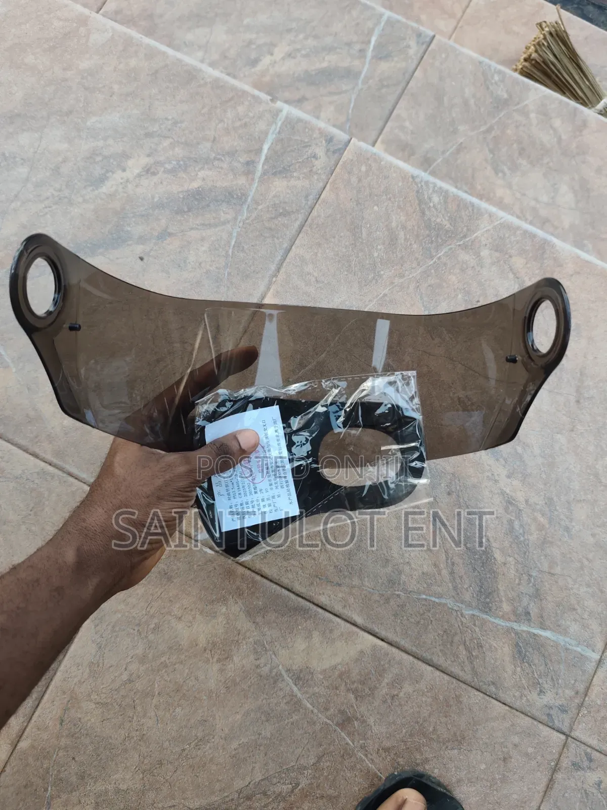 Motorcycle Helmet Visor With Nose Mask