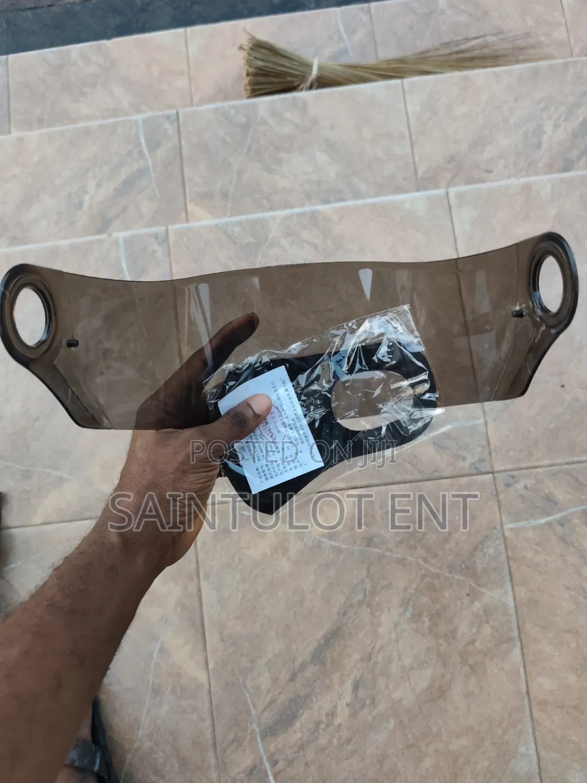 Motorcycle Helmet Visor With Nose Mask