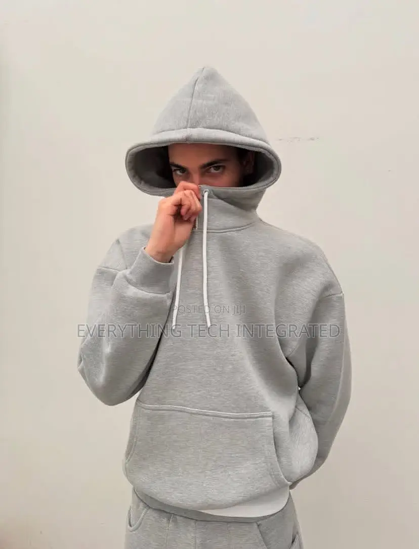 Half Zipped Quality Hoodie With Joggers Pant