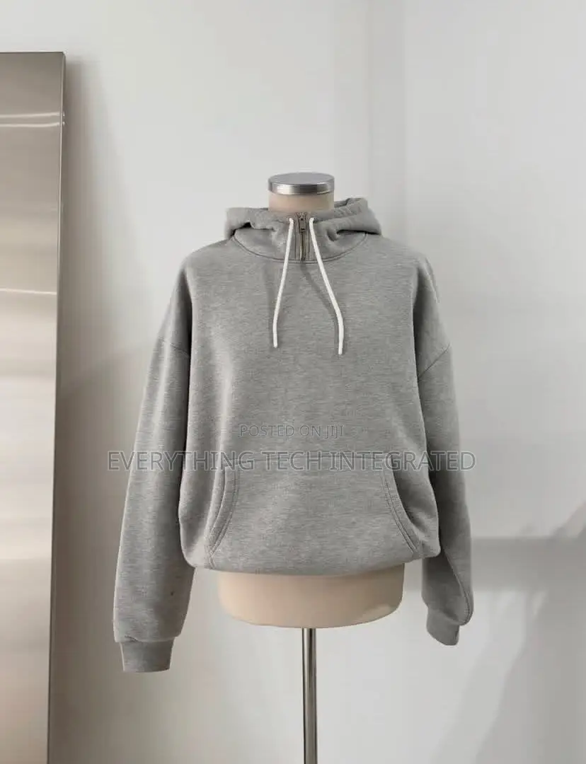 Half Zipped Quality Hoodie With Joggers Pant